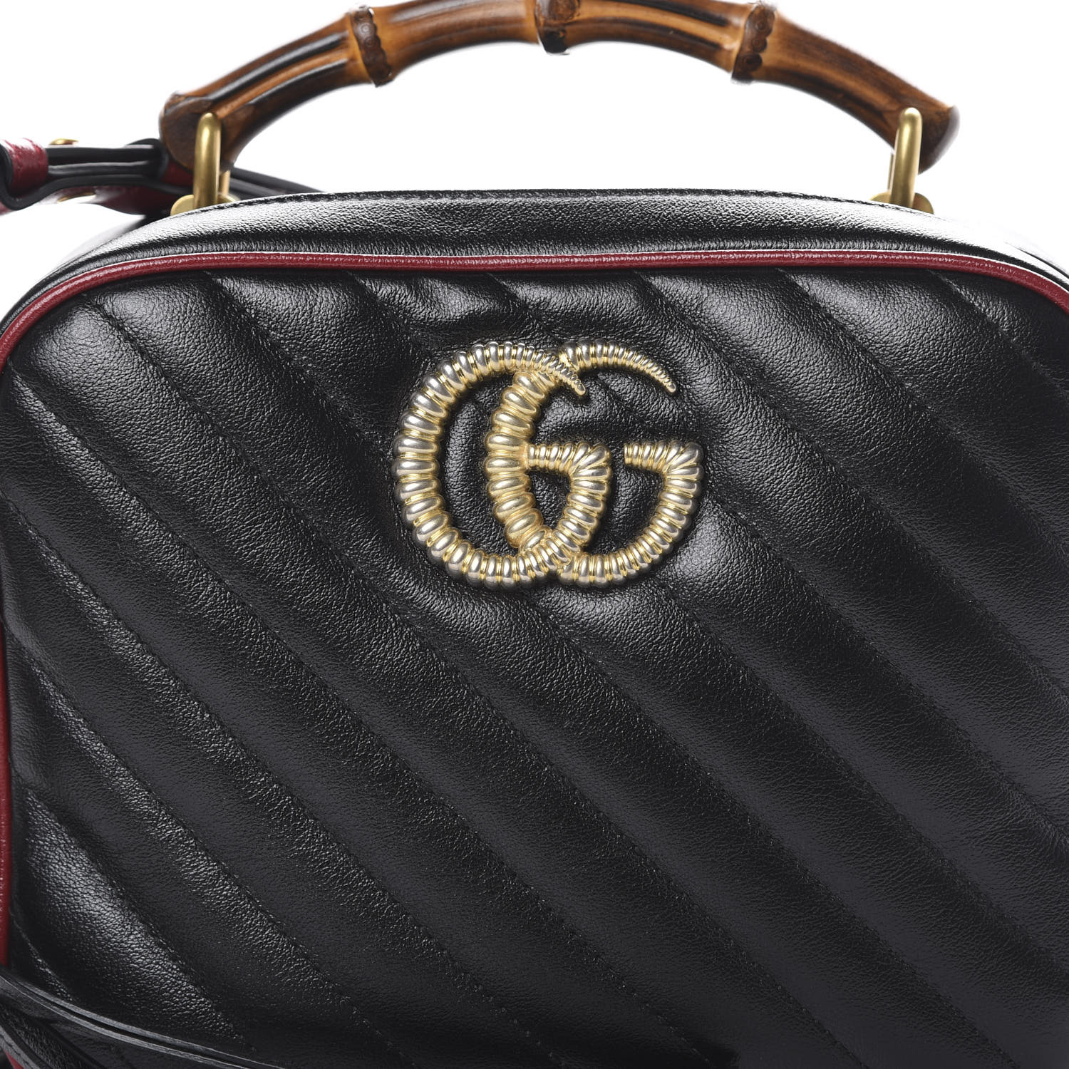 gucci marmont bamboo handle