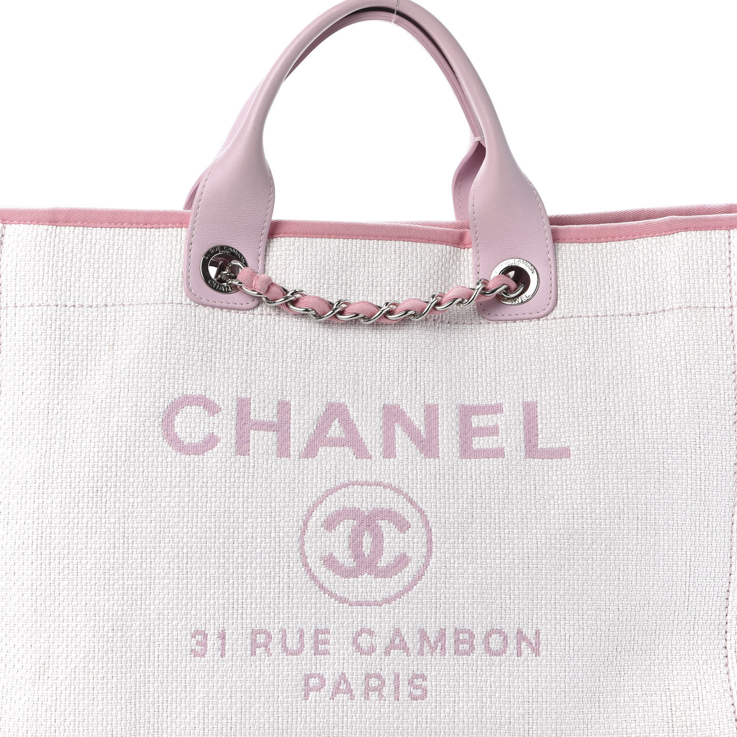 chanel deauville bag pink