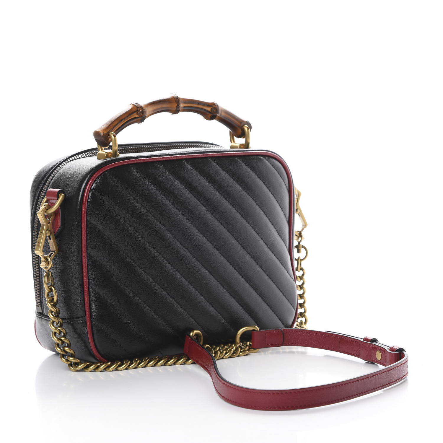 gucci matelasse top handle bag