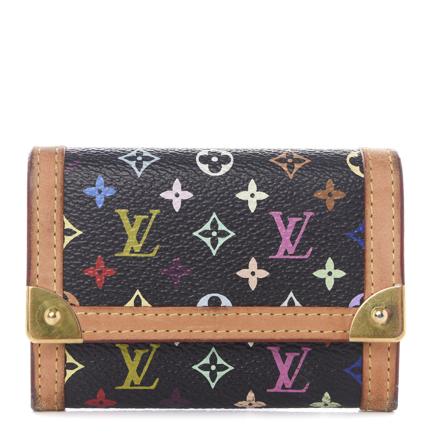 lv coin purse black