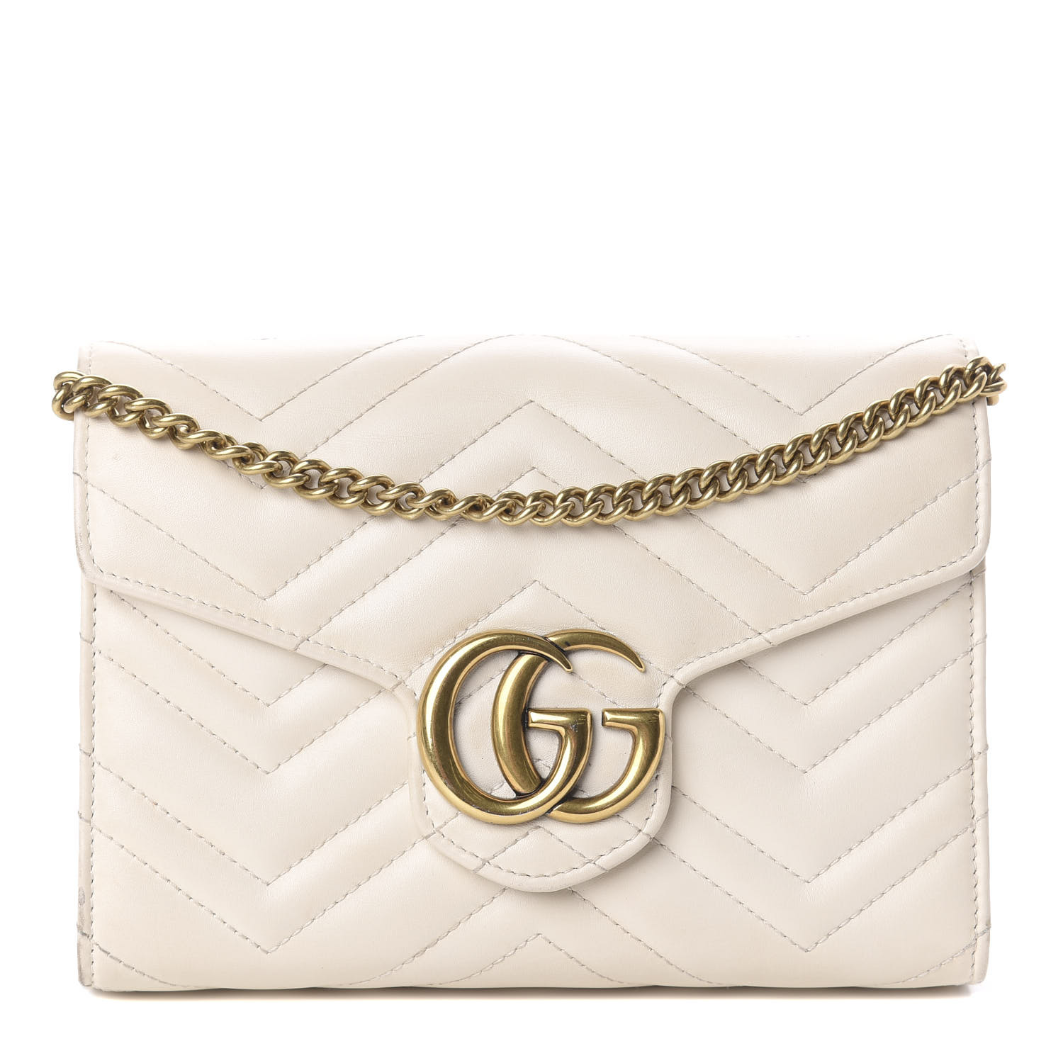 gucci matelasse white