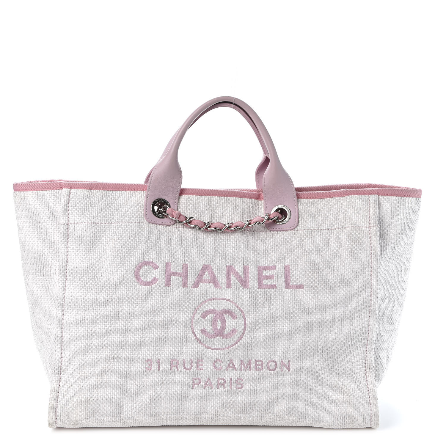 chanel deauville bag pink