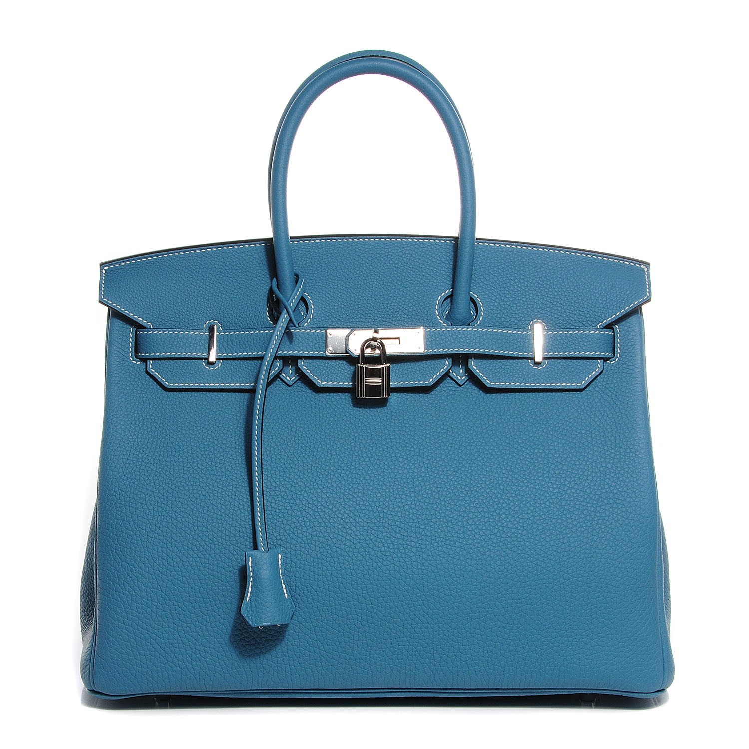 Hermes Togo Birkin 35 Blue Jean 121297 