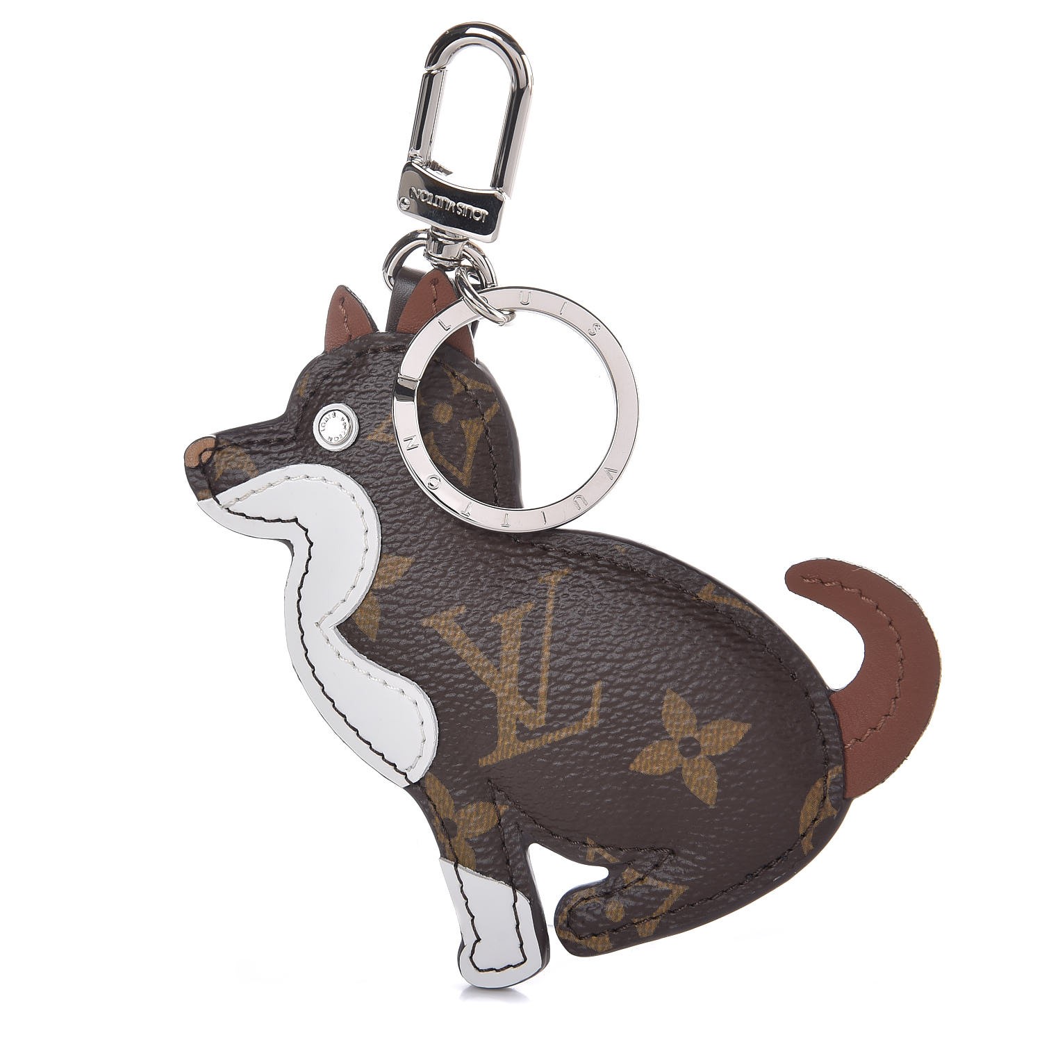 Louis Vuitton Chinese New Year Bag Charm and Key Holder Monogram in Canvas  with Silver-tone - US