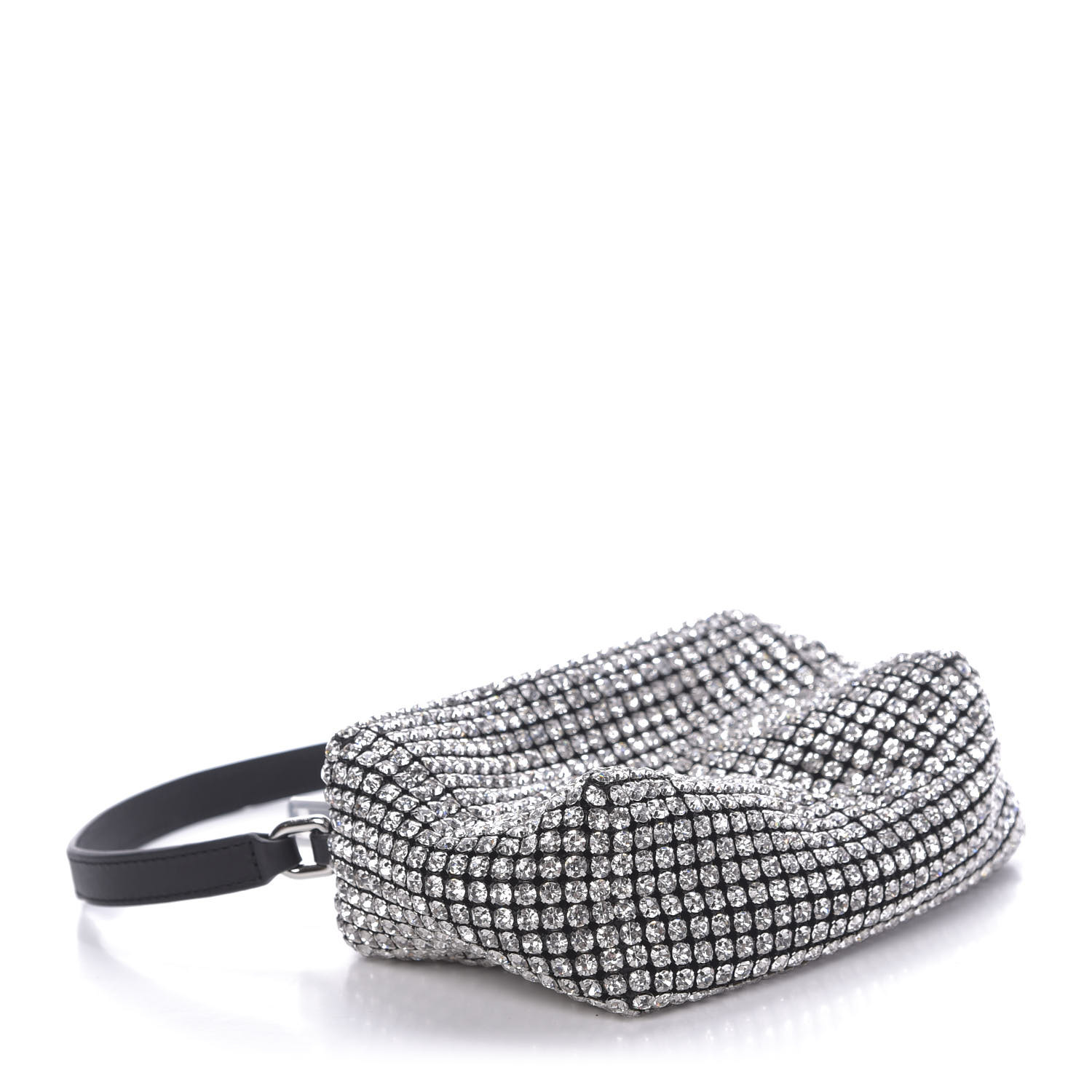 alexander wang crystal pouch