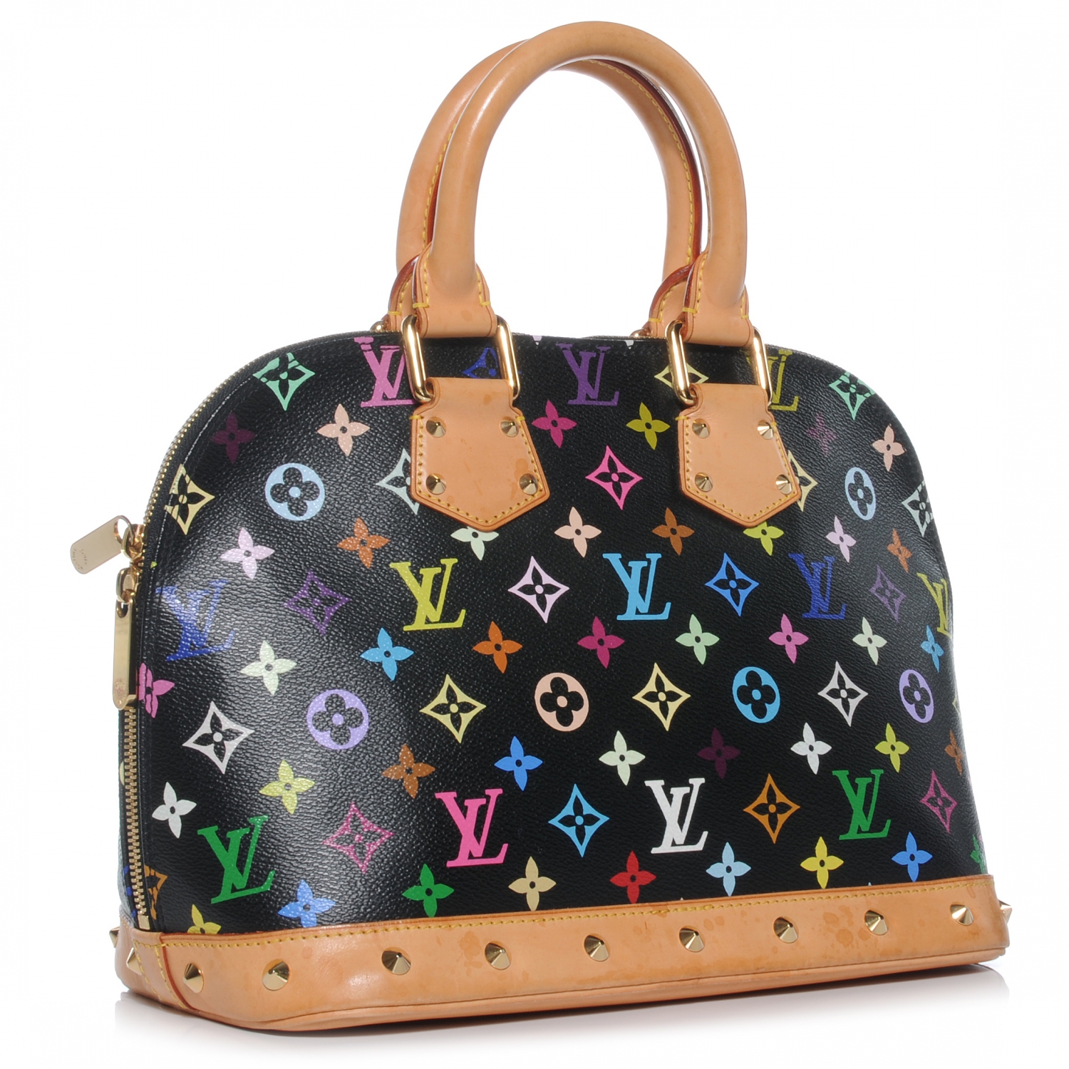 Louis Vuitton Alma Gm Multicolor Plastic 