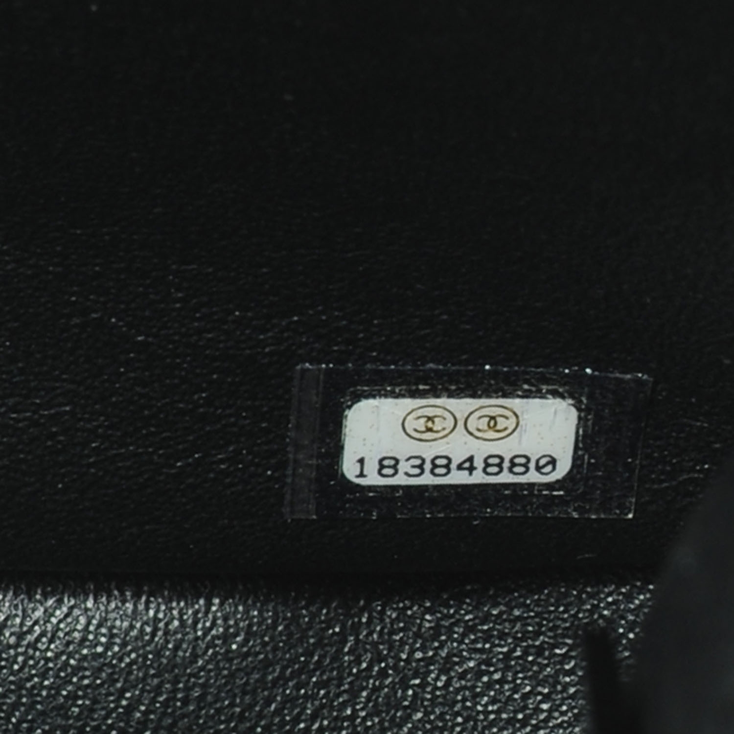 CHANEL Lambskin Classic Twist Flap Bag Black Beige 53565