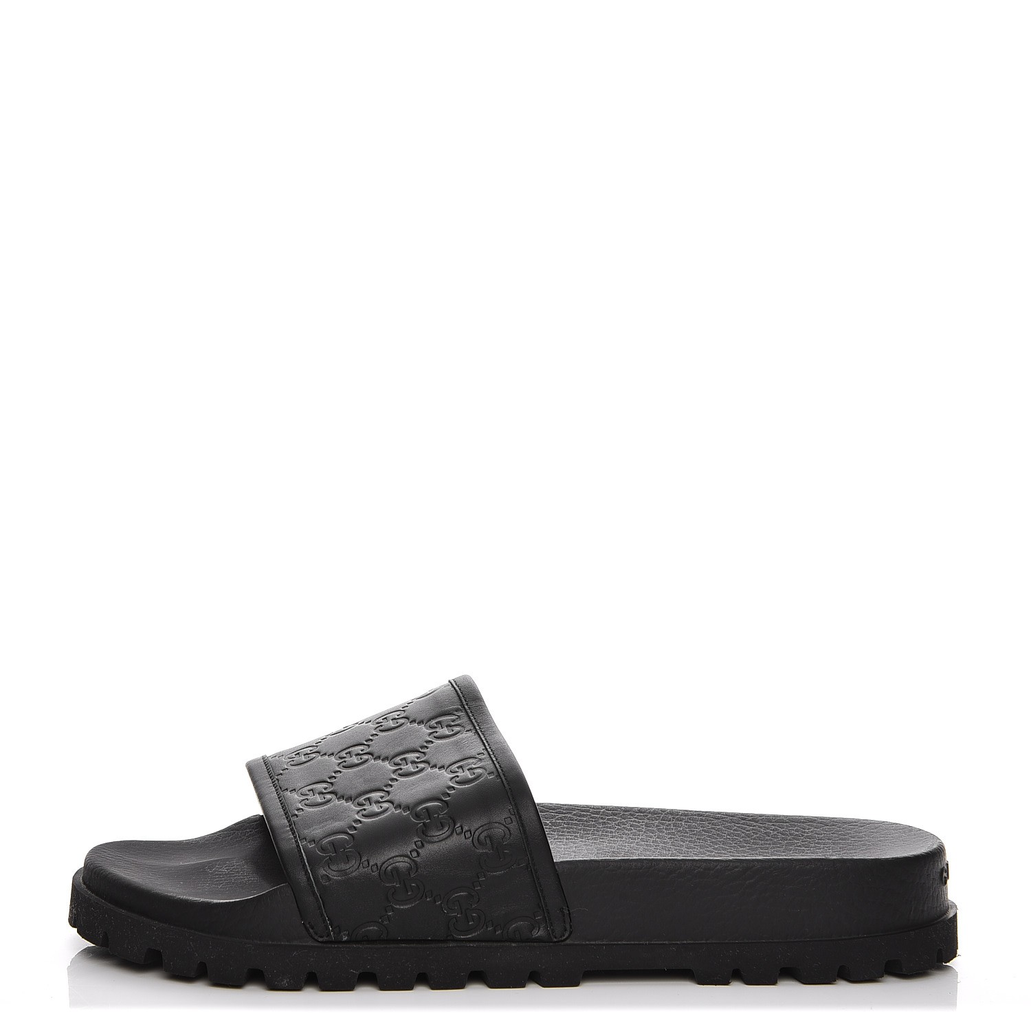 all black gucci sandals