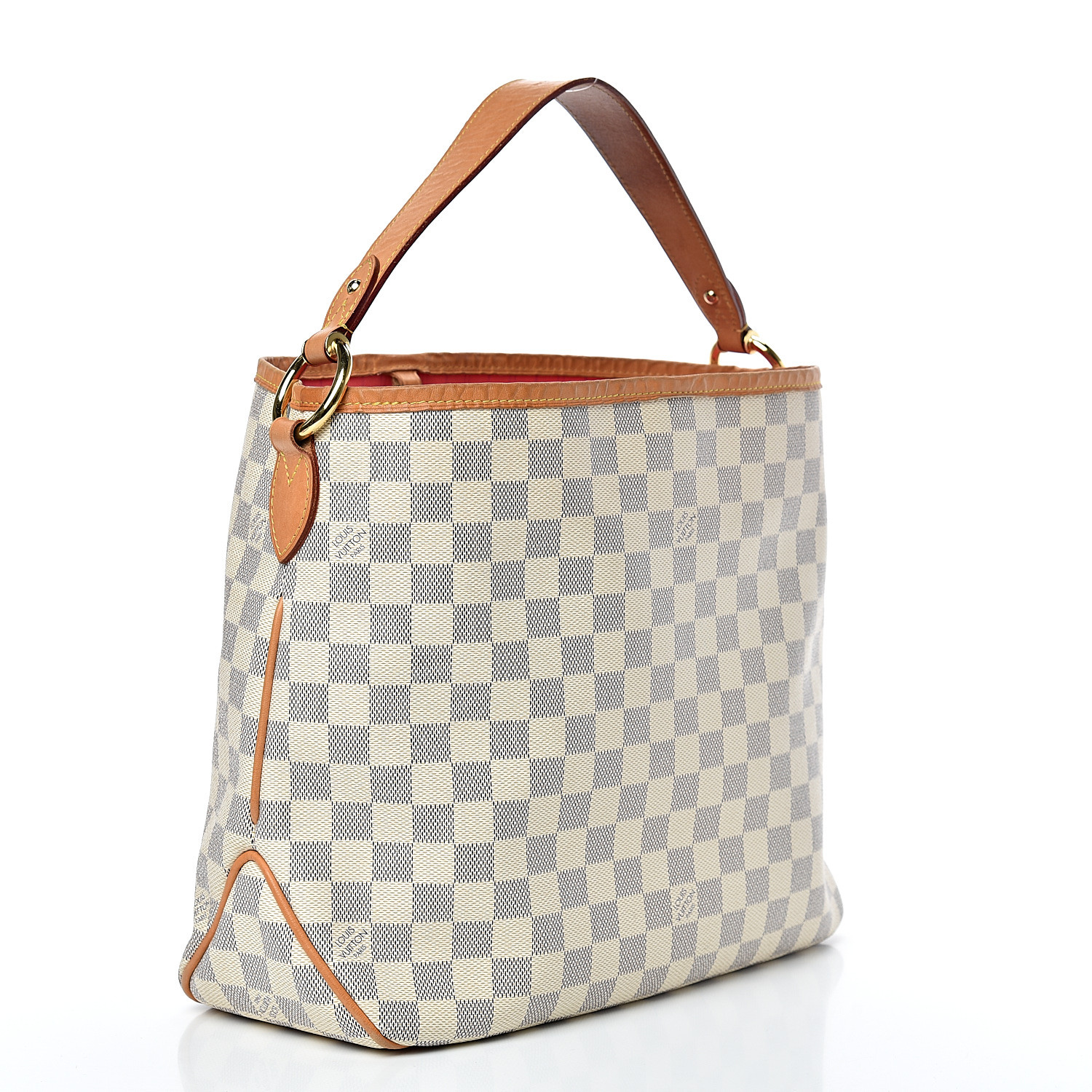 louis vuitton neverfull azur pink