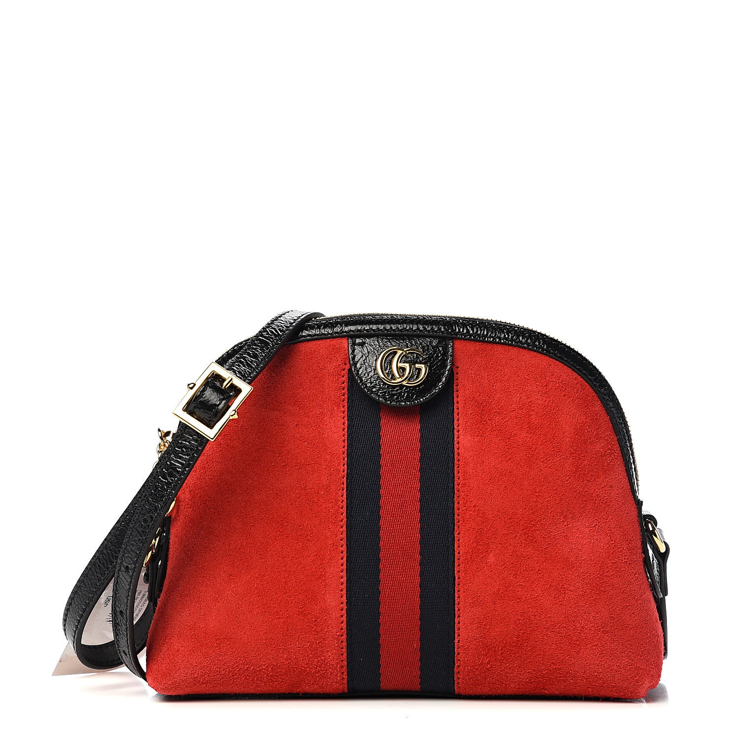 gucci small suede shoulder bag