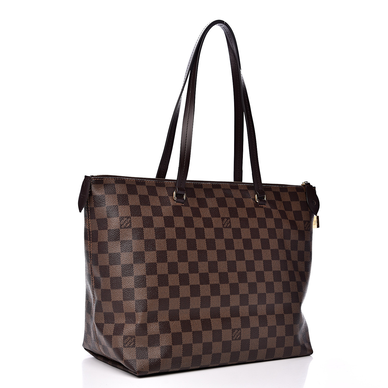 Louis Vuitton Damier Ebene Canvas and Leather Hampstead PM Bag at 1stDibs