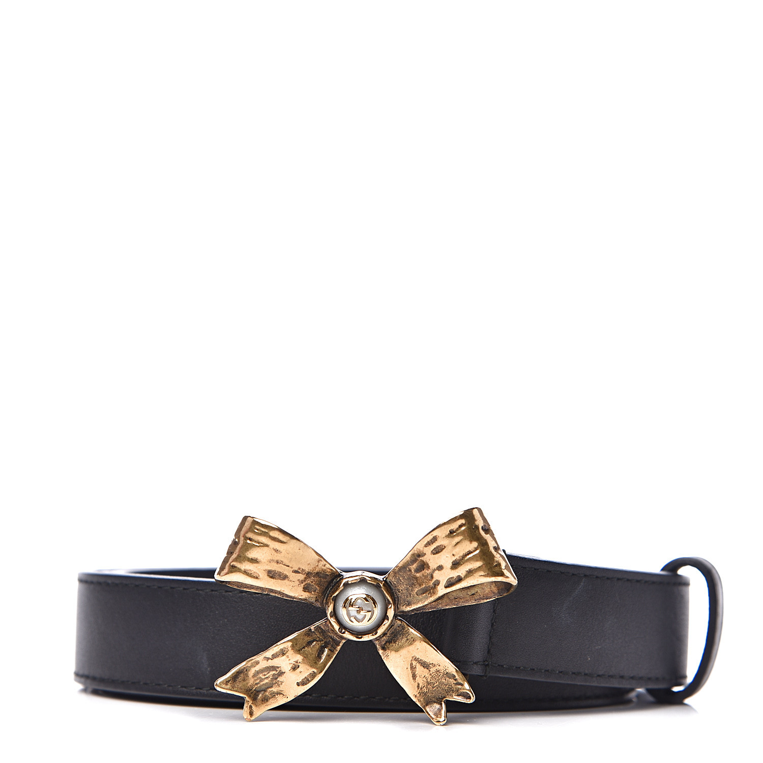 gucci bow belt