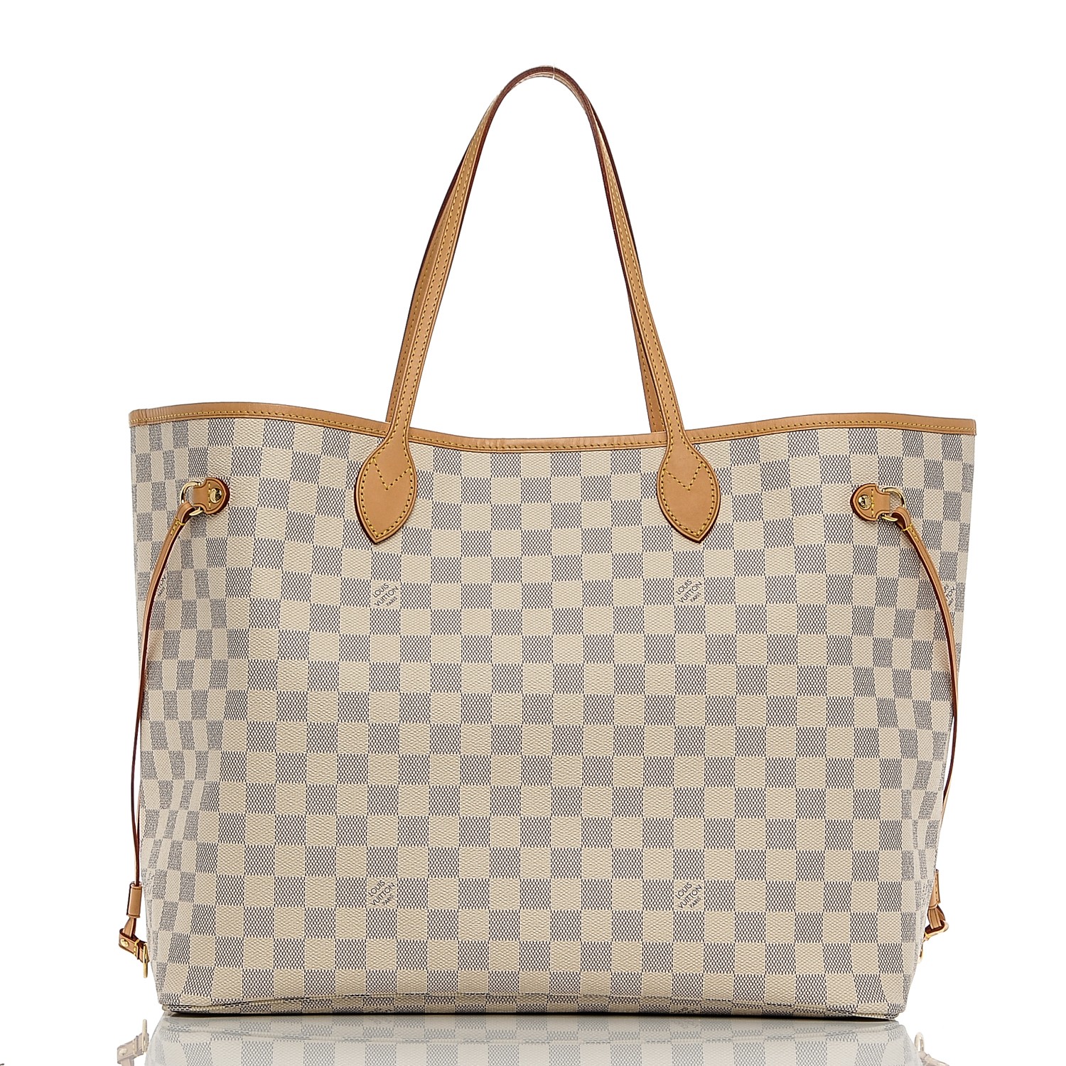 neverfull gm damier azur rose ballerine