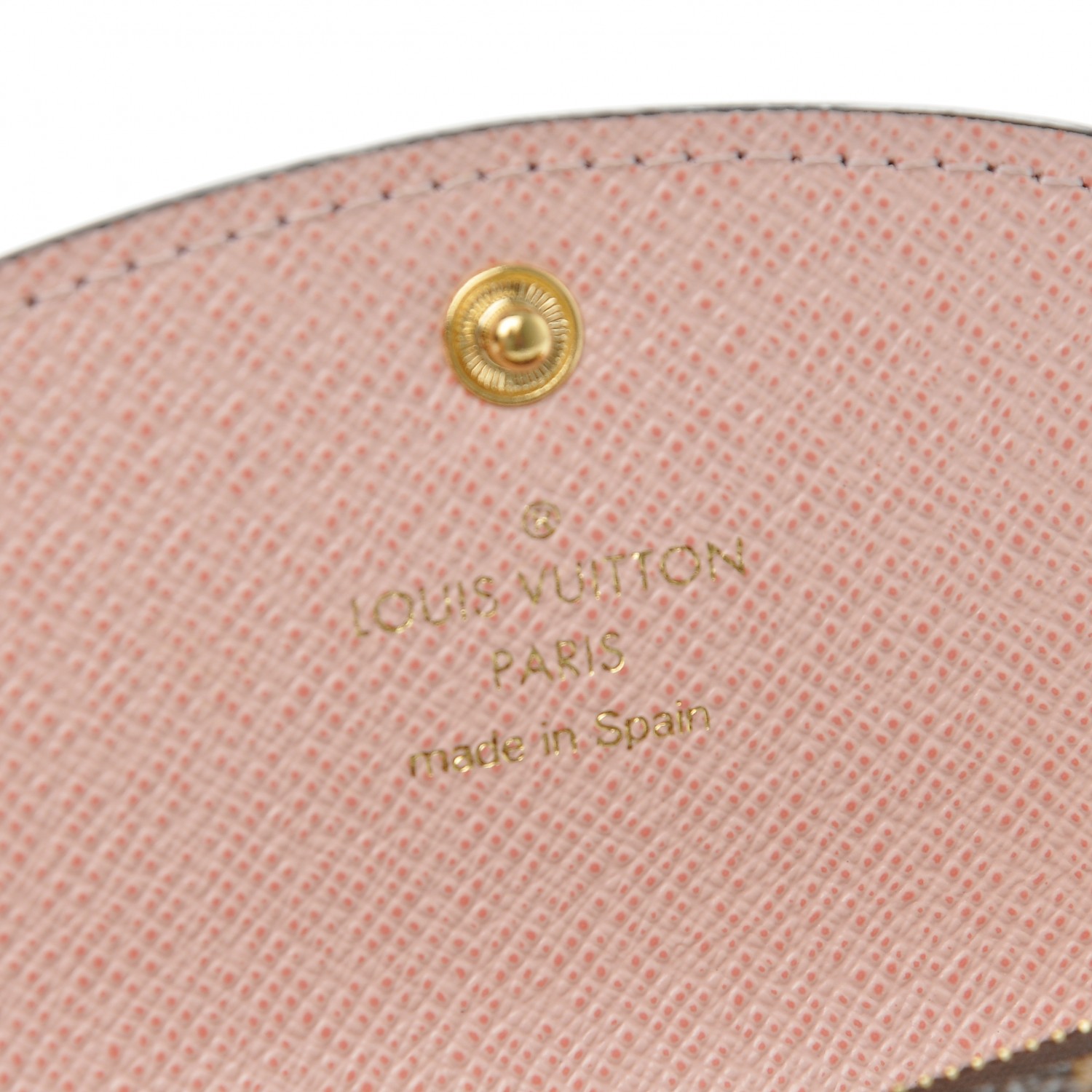 monogram rose ballerine