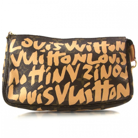 lv graffiti pochette