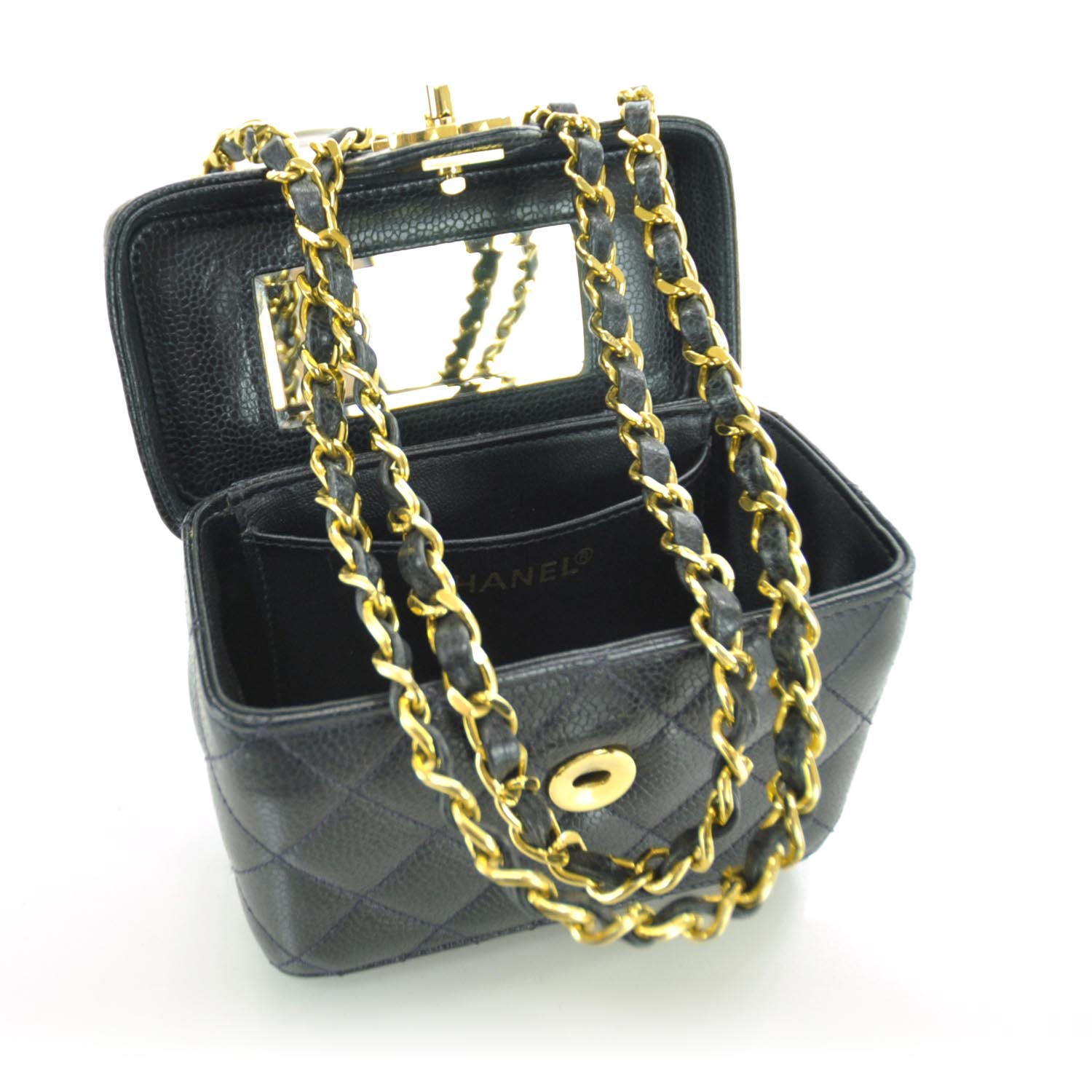 small chanel vanity bag