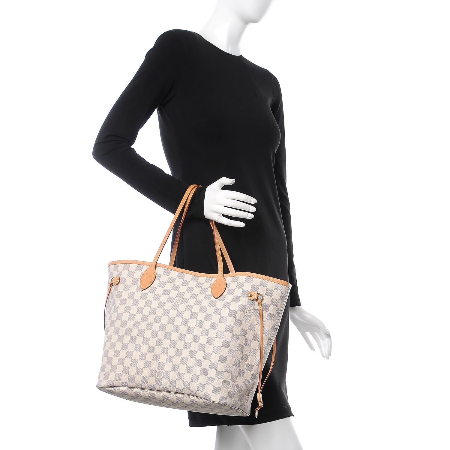 neverfull gm damier azur rose ballerine