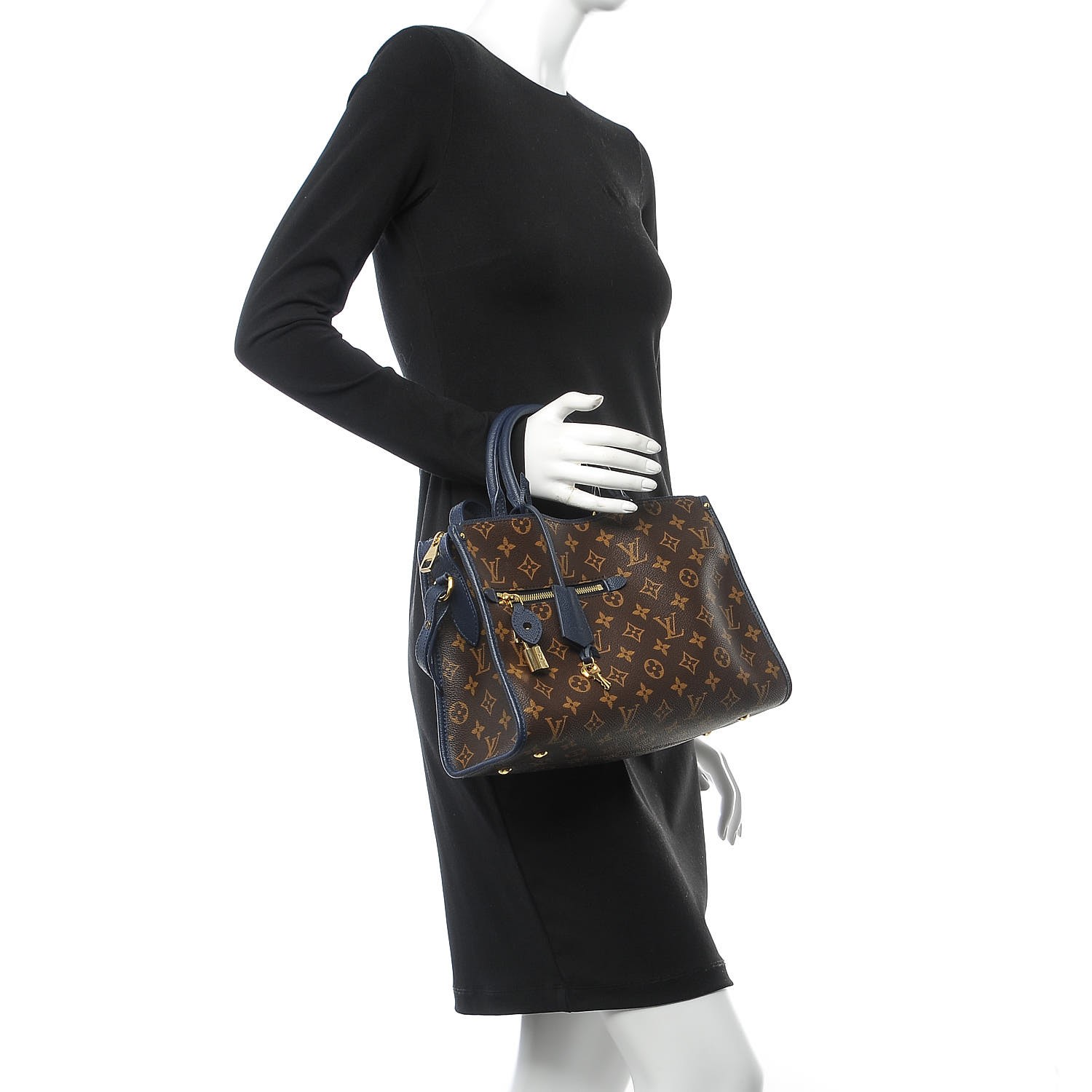 Louis Vuitton Monogram Canvas Triangle Shaped Messenger Bag M54330