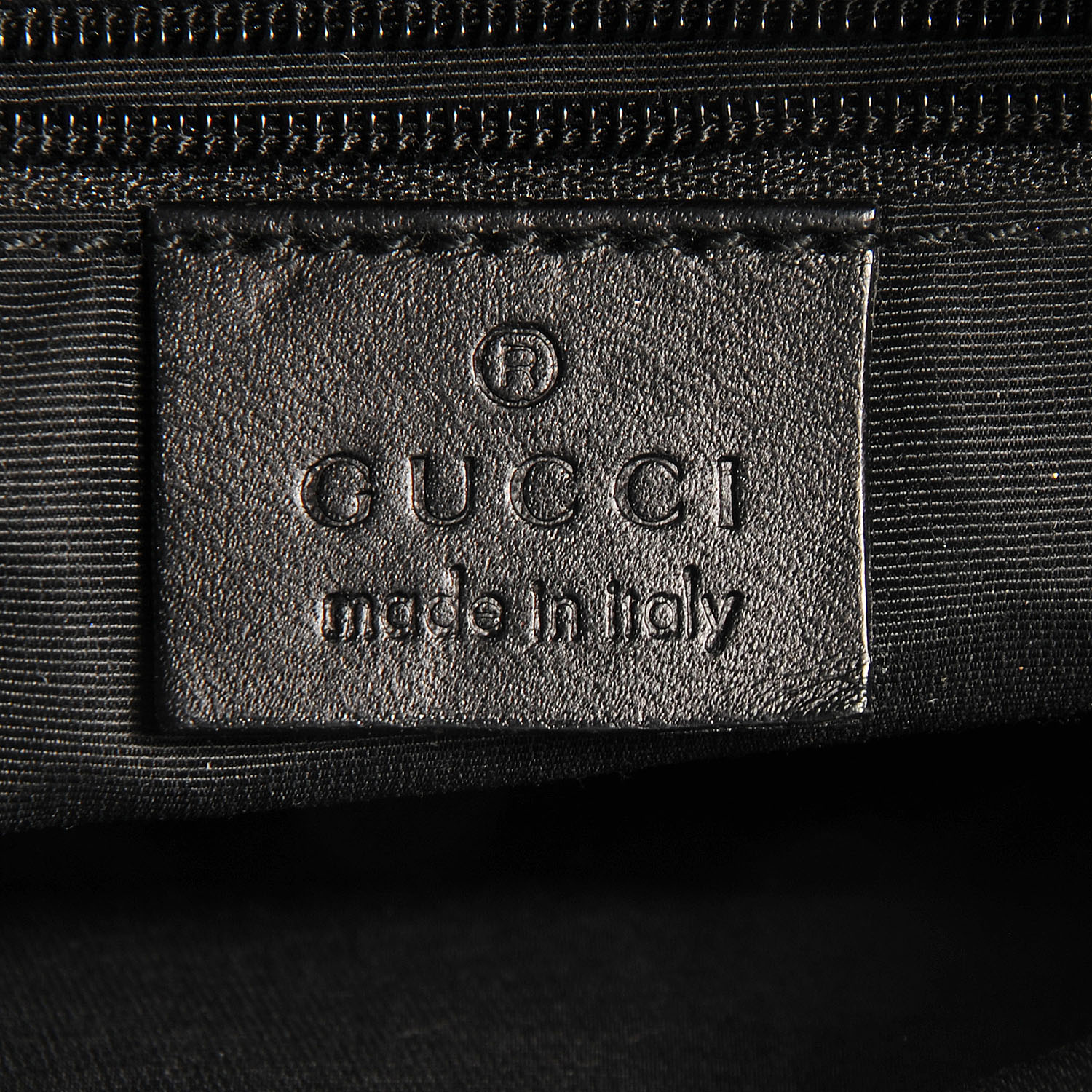 gucci denim jackie