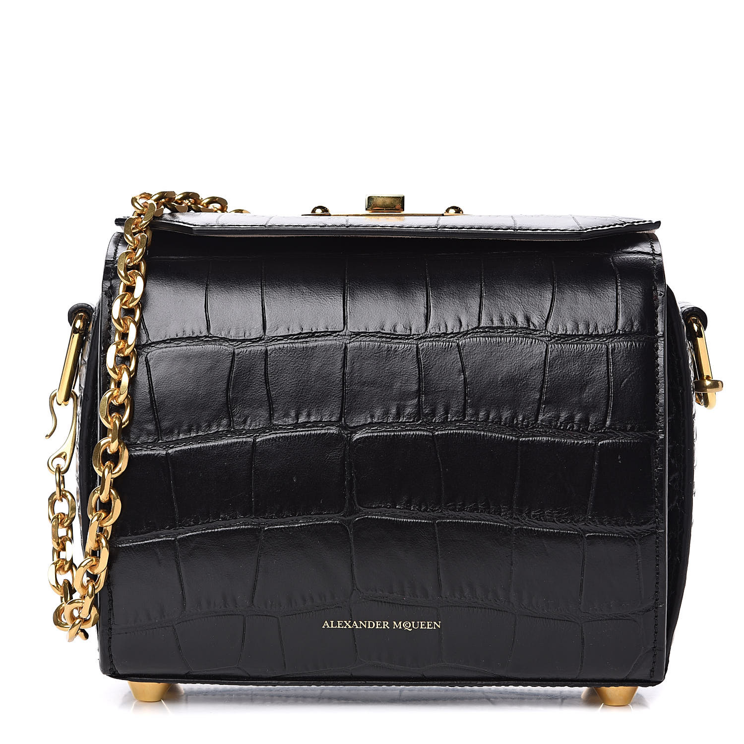 alexander mcqueen crocodile bag