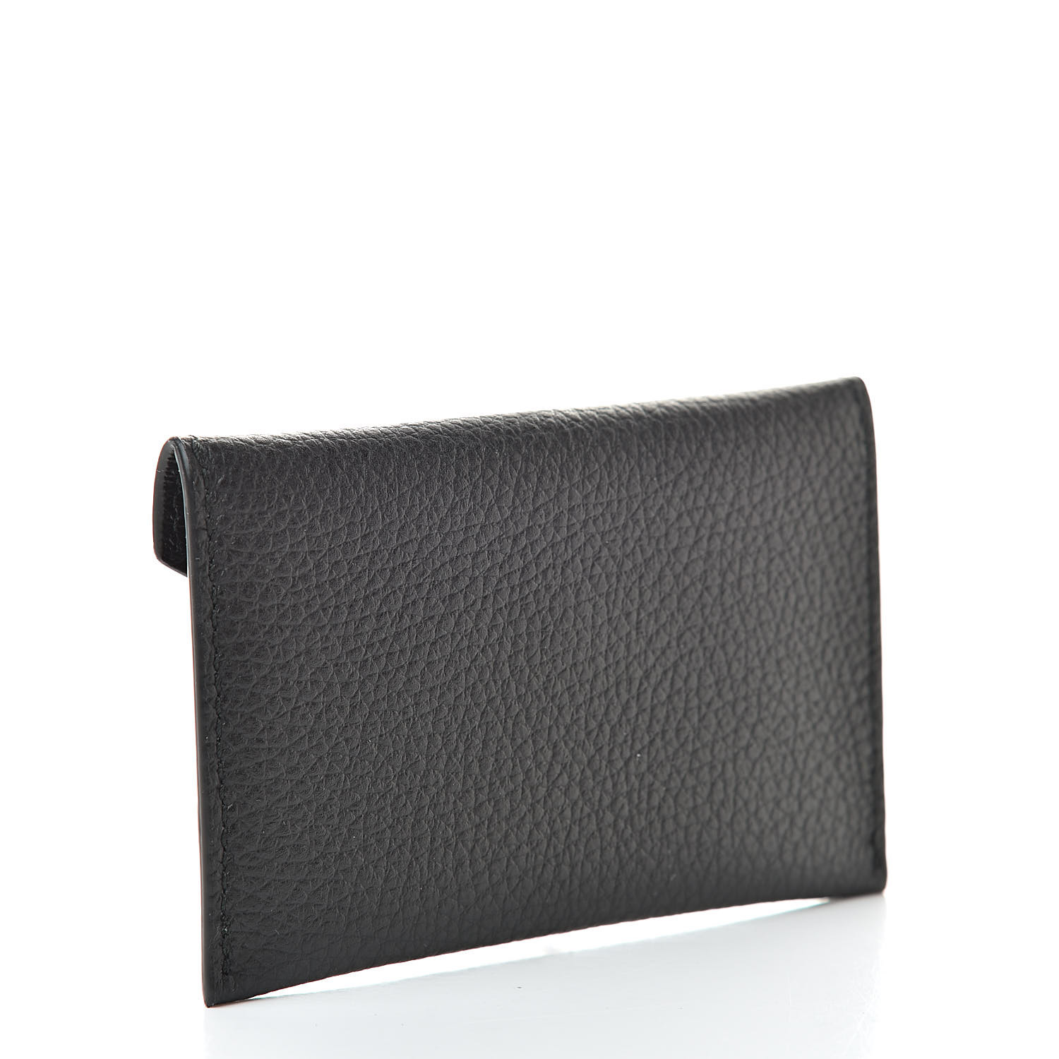 ALEXANDER MCQUEEN Calfskin Skull Envelope Card Holder ...