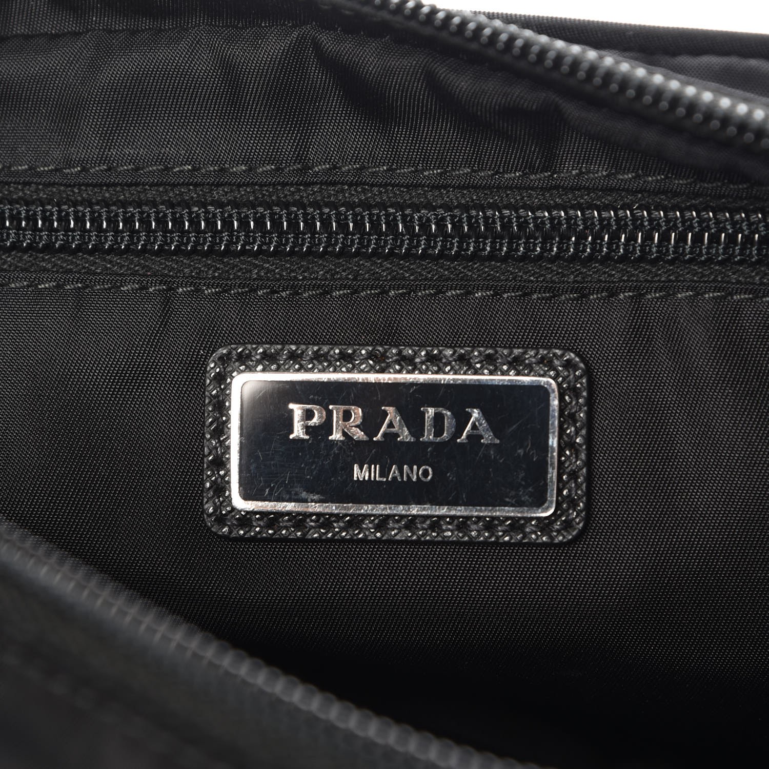 PRADA Nylon Belt Bag Nero Black 228411