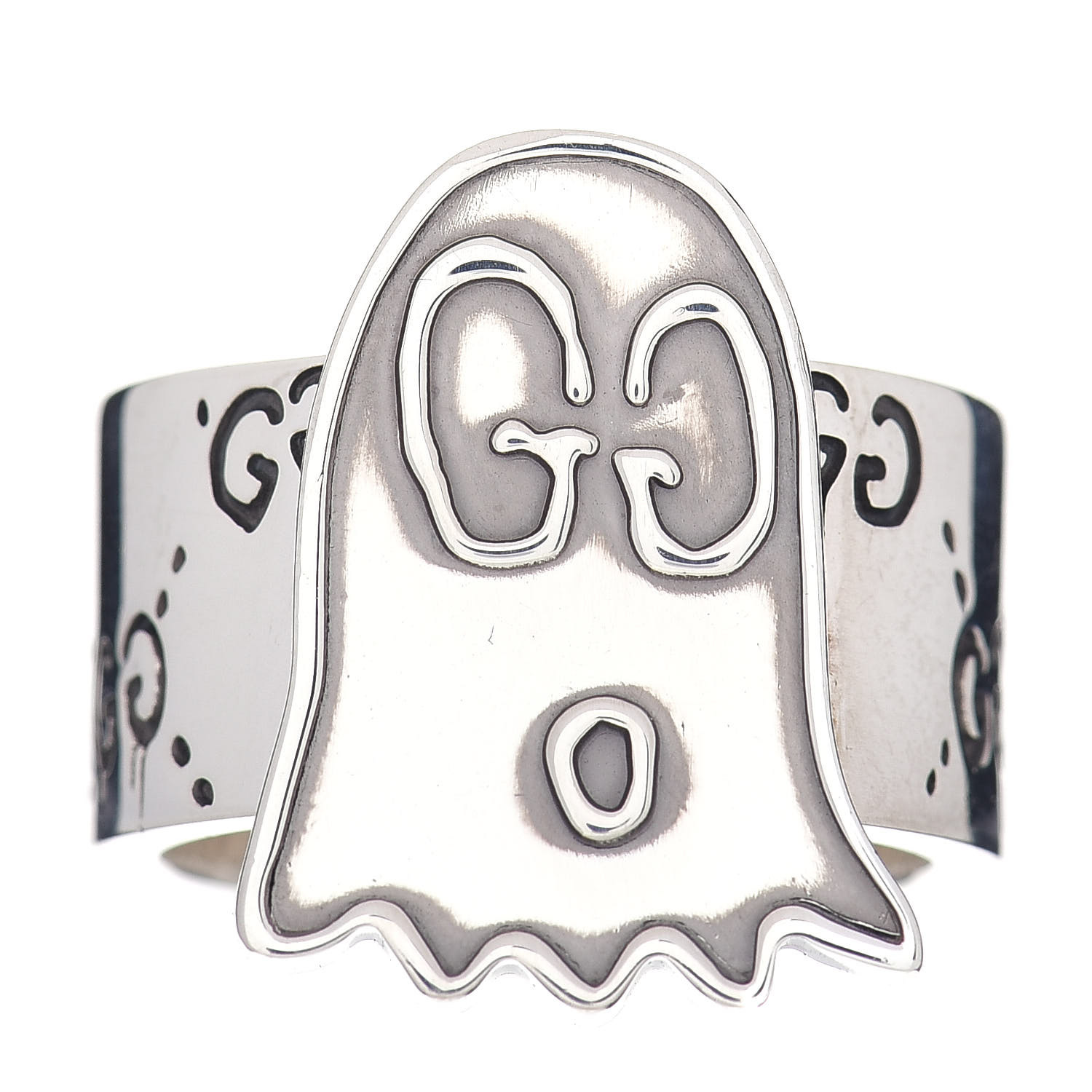 guccighost ring in silver