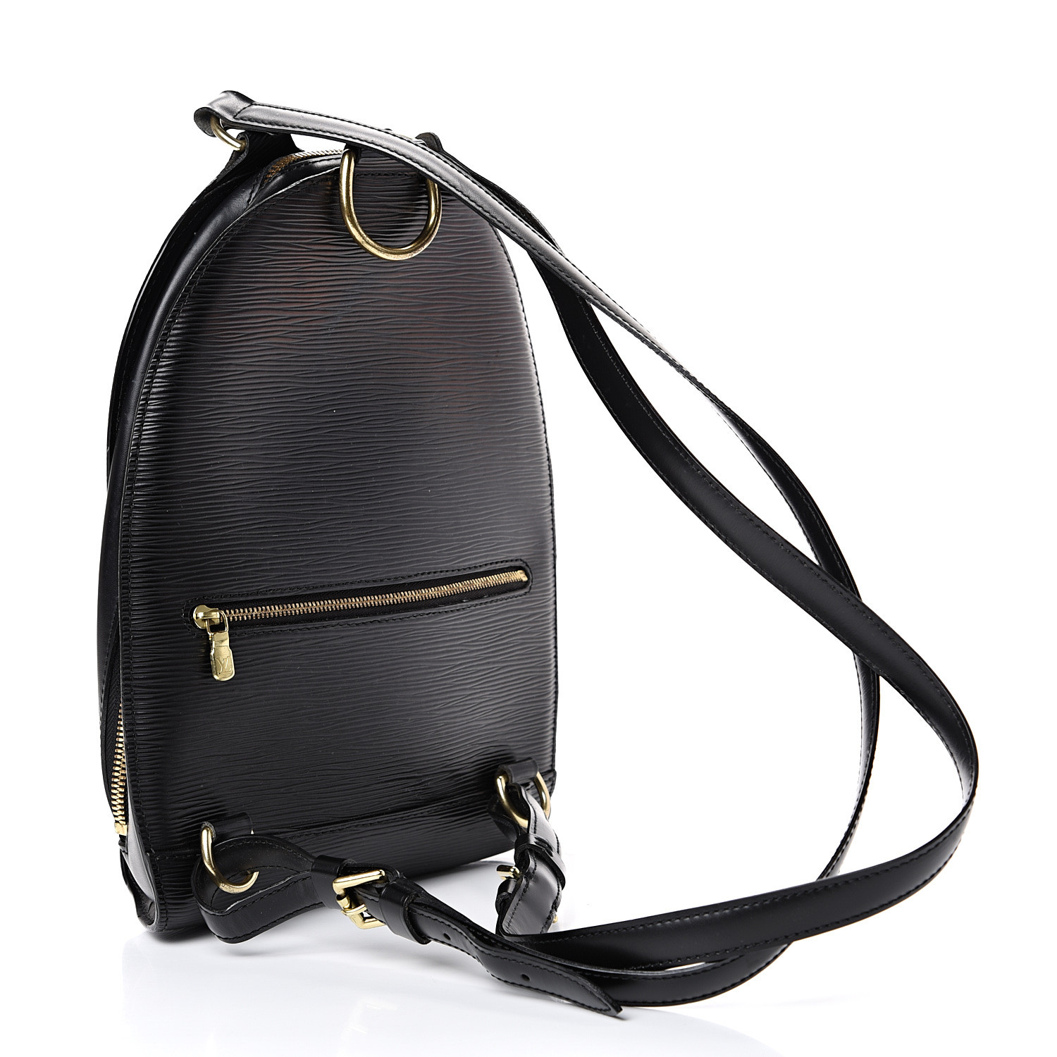 Louis Vuitton Epi Mabillon Backpack Black 545147 9000