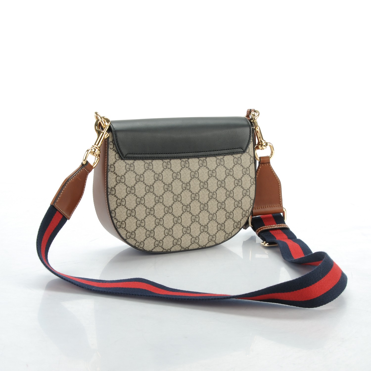 gucci padlock supreme shoulder bag