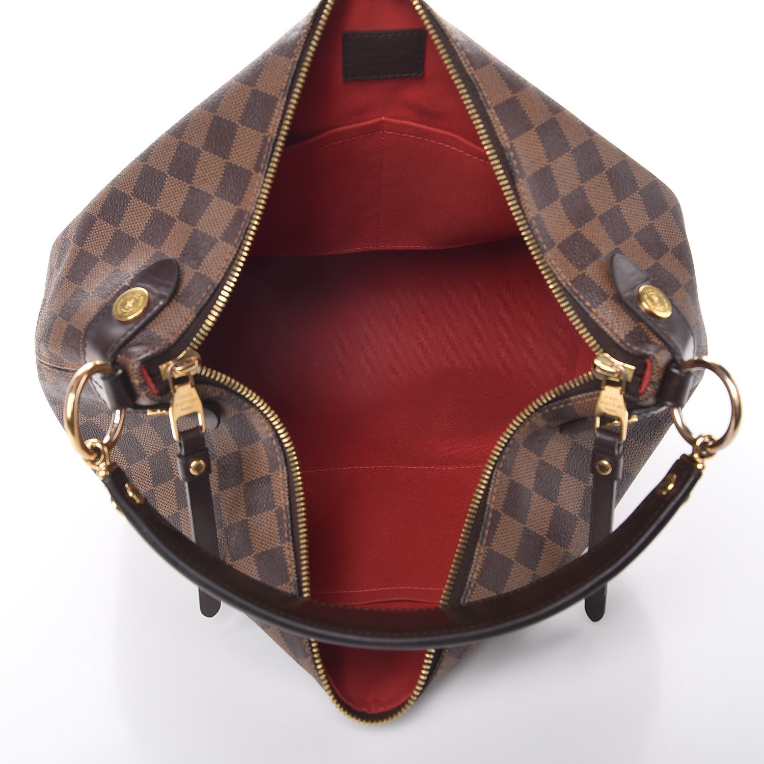 LOUIS VUITTON Damier Ebene Duomo Hobo 217308