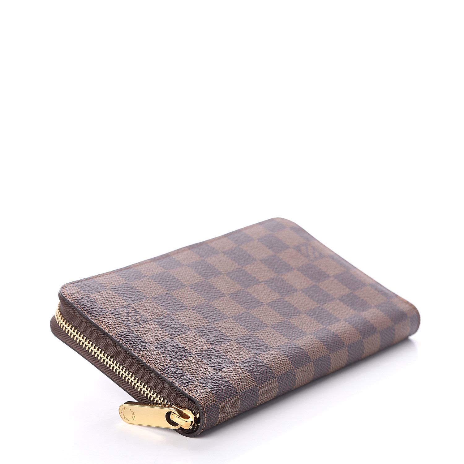 Louis Vuitton Damier Ebene Zippy Organizer Wallet 570645 8230