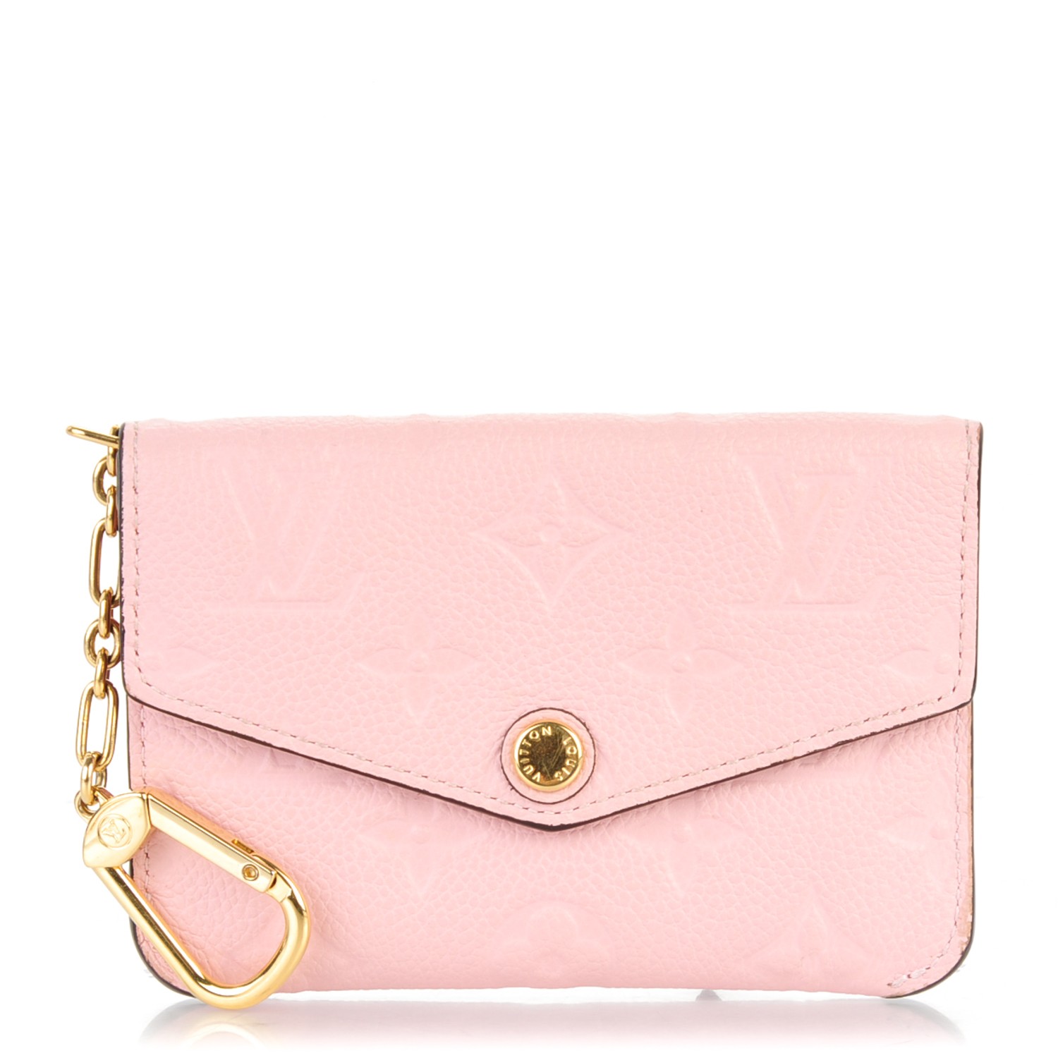 louis vuitton empreinte key pouch pink