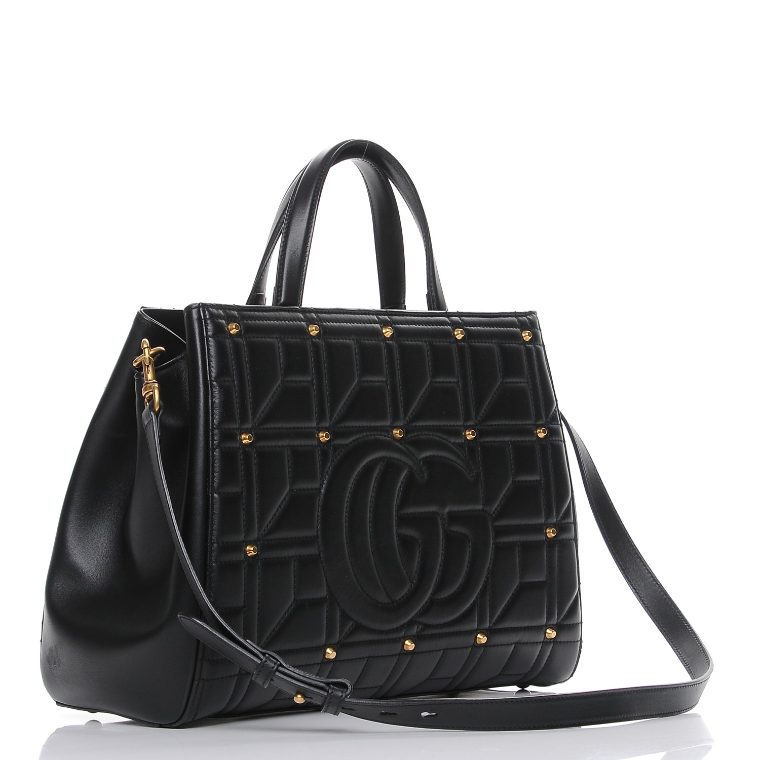 gucci matelasse top handle bag