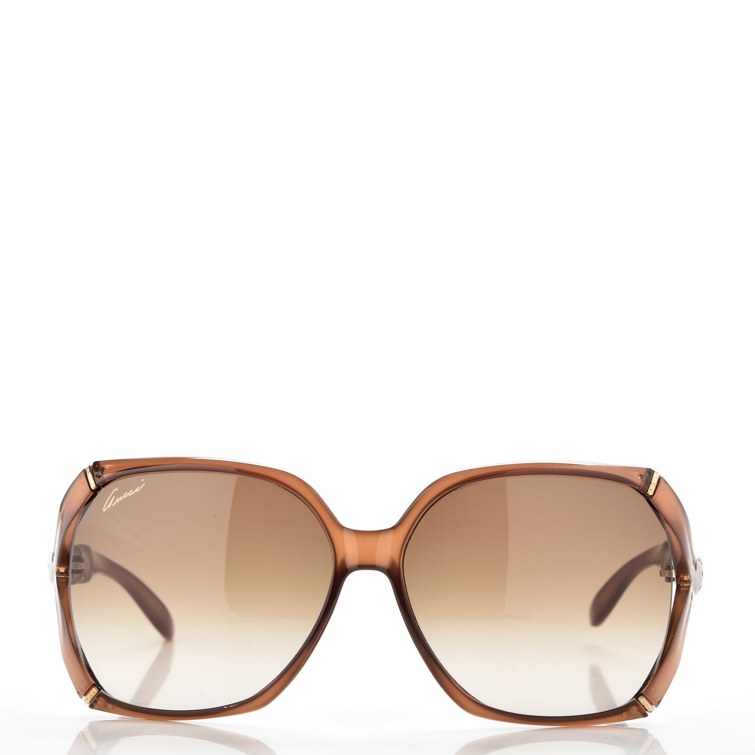 GUCCI Bamboo Effect Sunglasses GG 3508/S Brown 223771