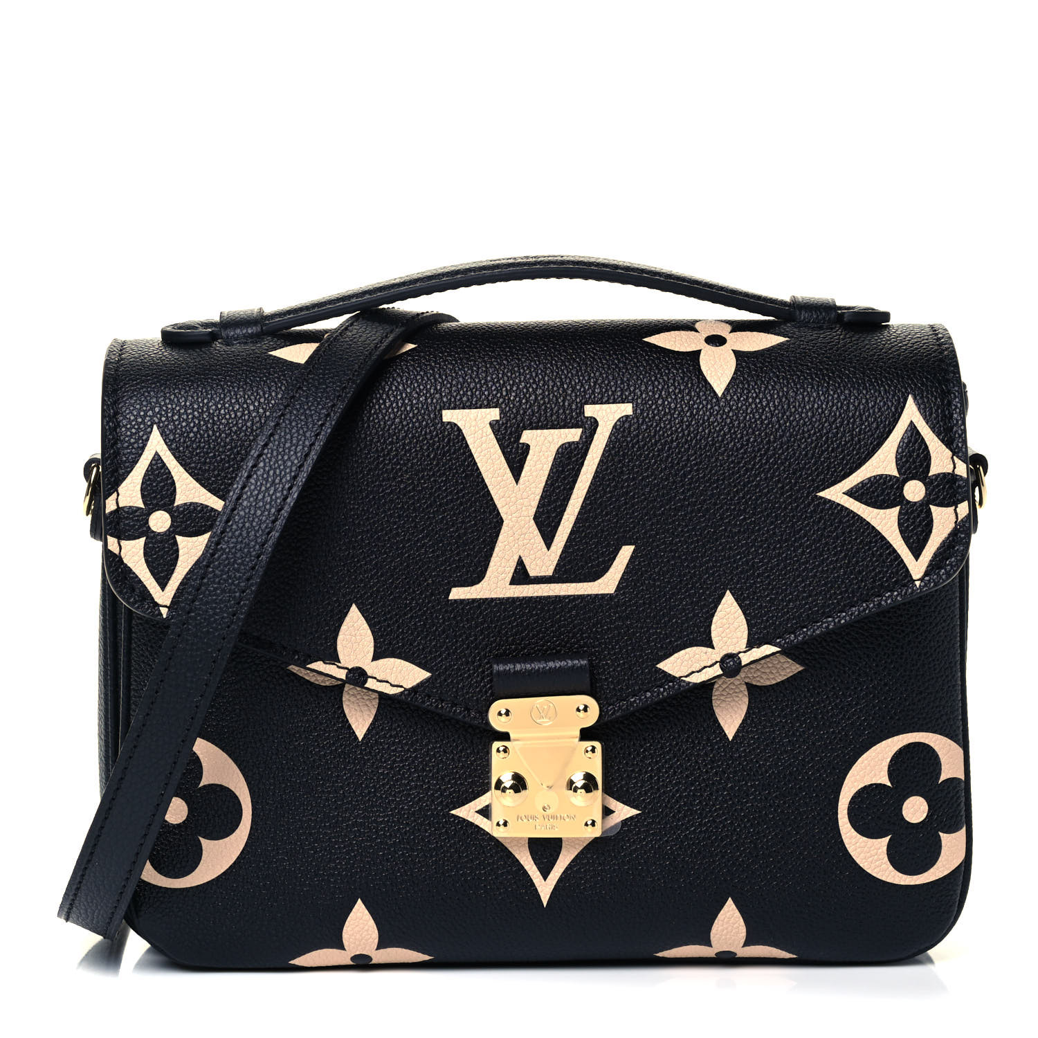 louis vuitton empreinte pochette metis black