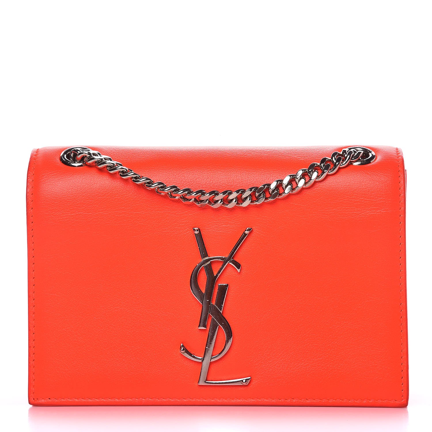 neon ysl clutch