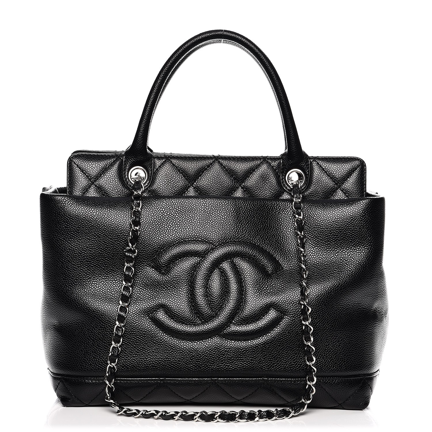 chanel top handle bag