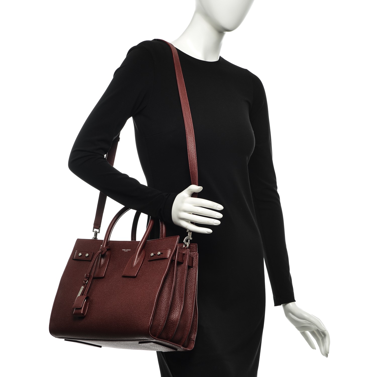 sac de jour small supple leather bag