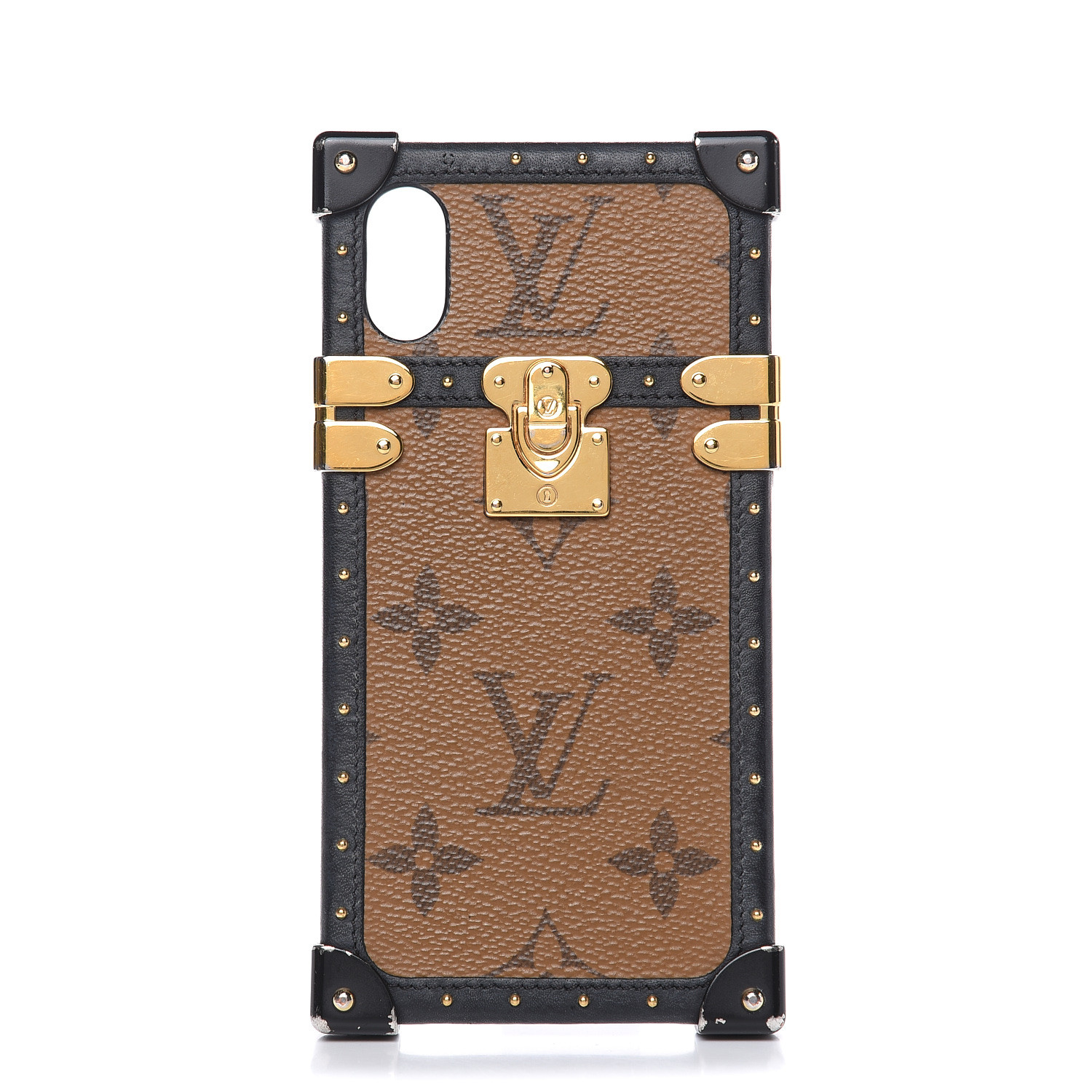 Louis Vuitton Reverse Monogram Giant Bumper On Strap Iphone 13 Pro Case