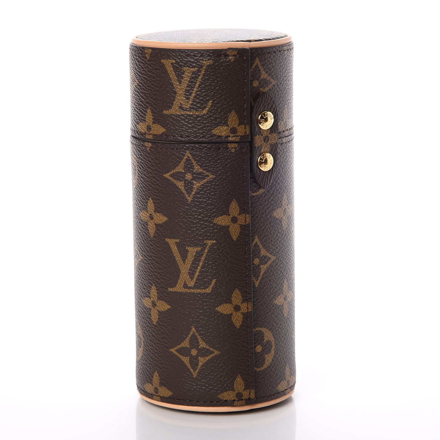 Louis Vuitton Monogram Eclipse Travel Perfume Case - Black Travel