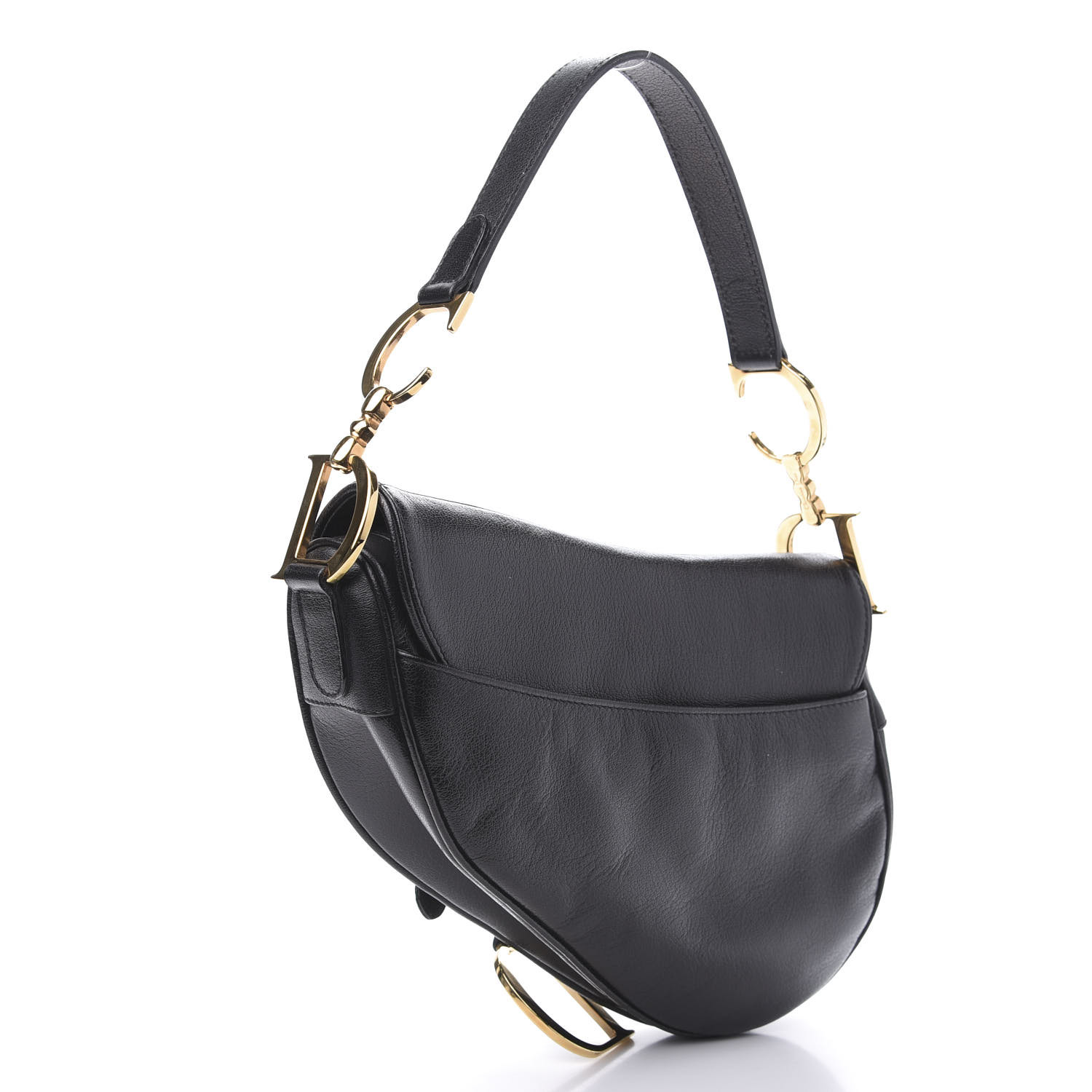 dior calfskin medium saddle bag