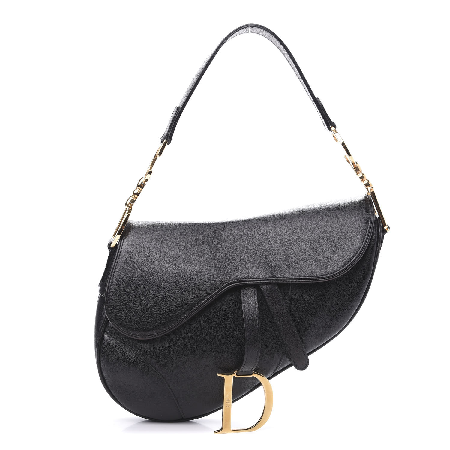 dior calfskin medium saddle bag