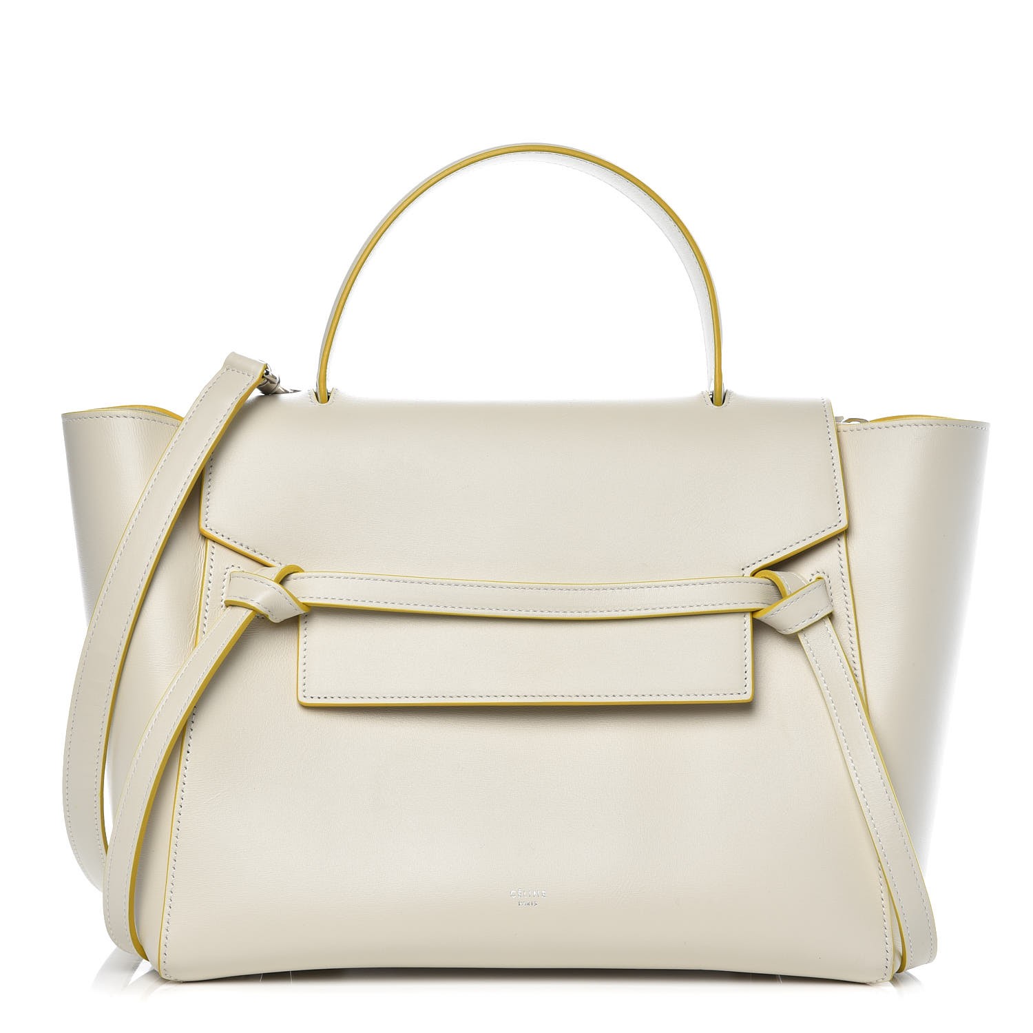 celine white handbag