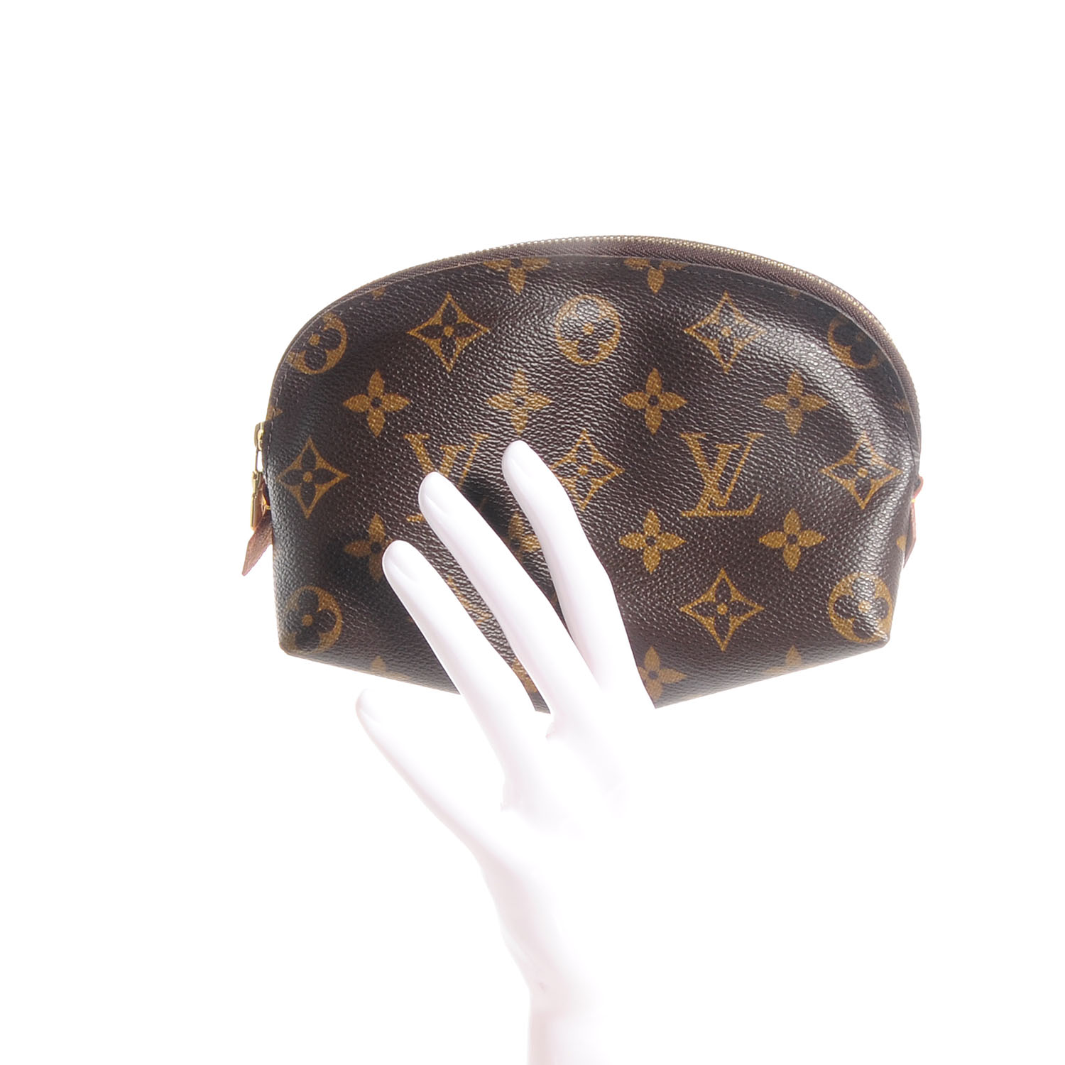 lv cosmetic pouch with chain