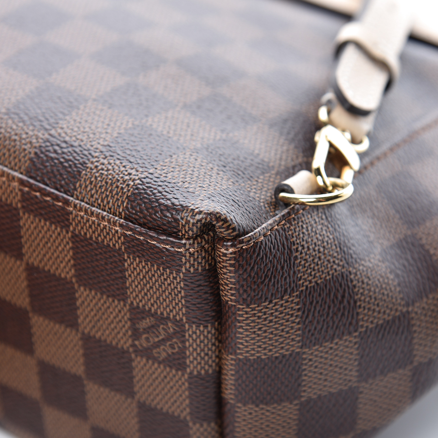 LOUIS VUITTON Damier Ebene Alma BB 49727