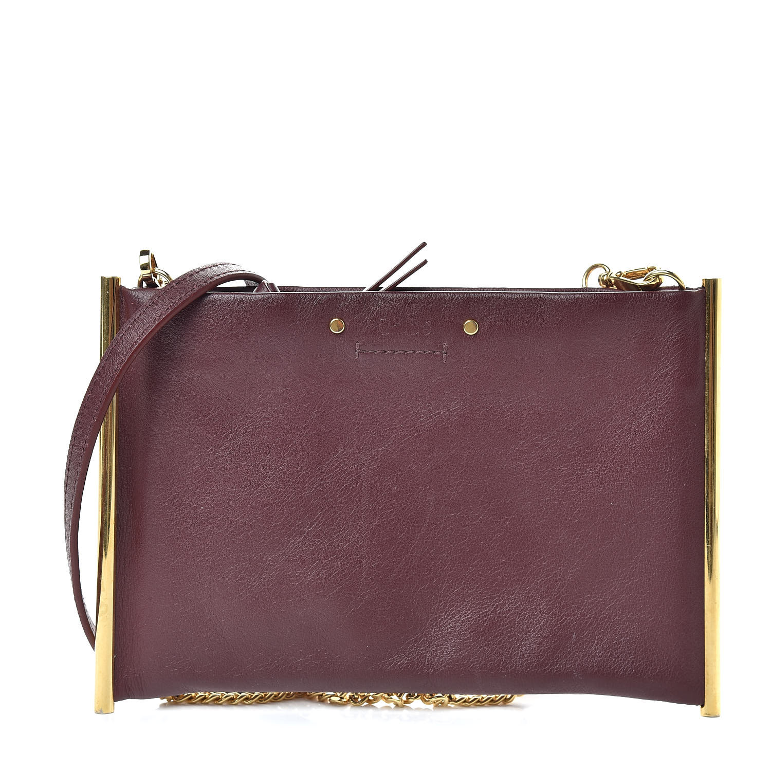 chloe roy chain pouch crossbody bag