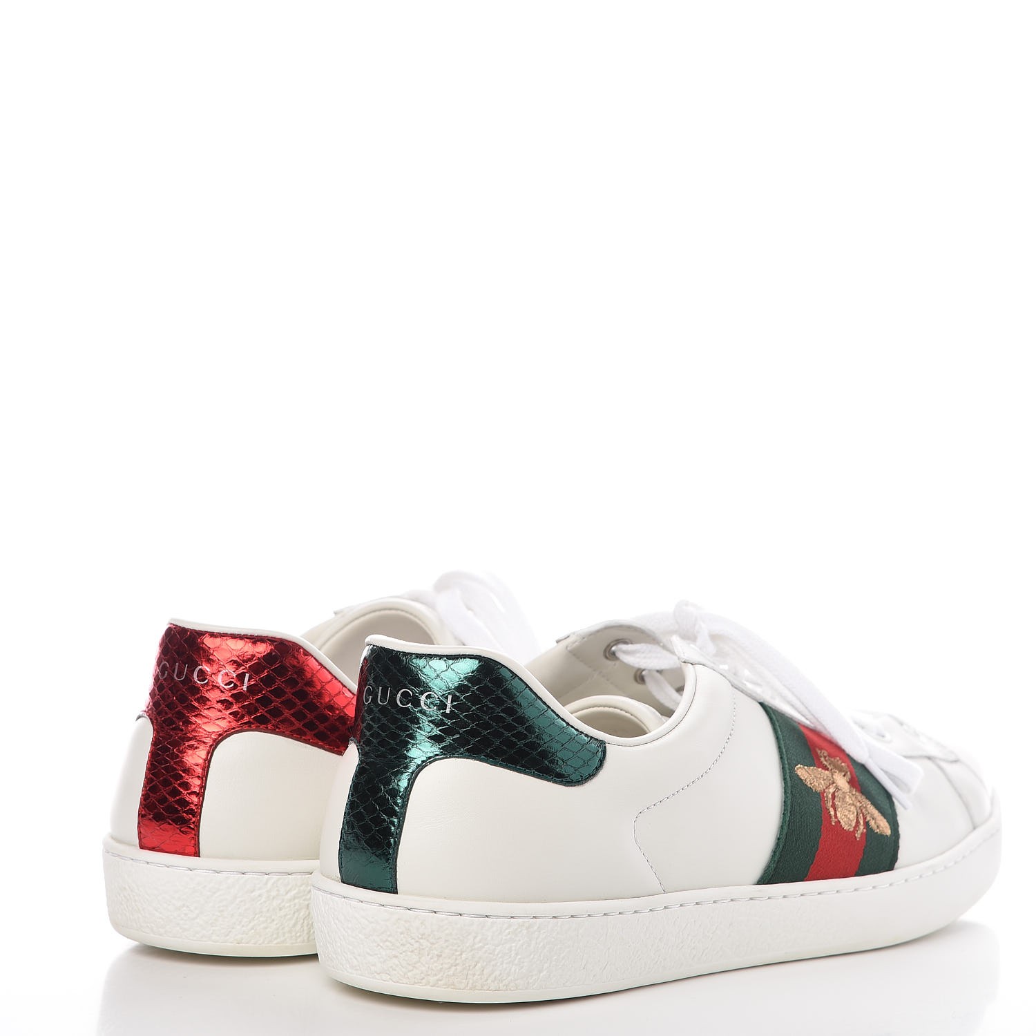 mens gucci bee trainers