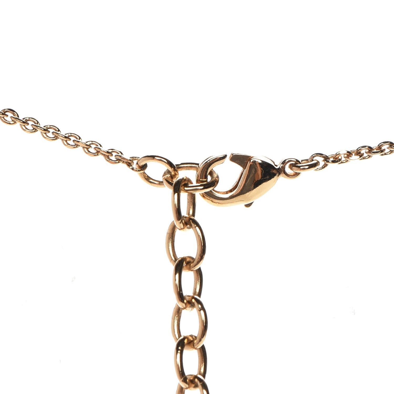 Louis Vuitton Lv And Me Letter S Necklace Gold 214281