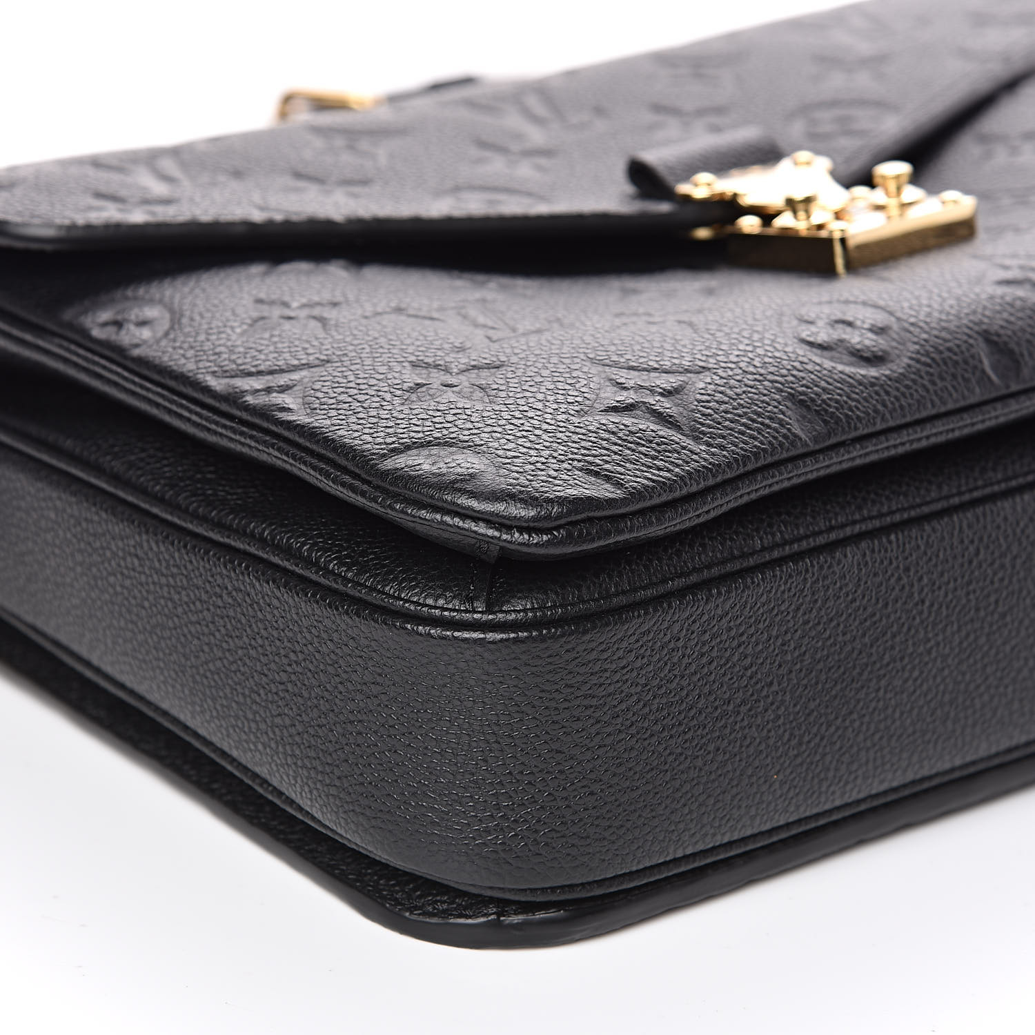 louis vuitton pochette metis empreinte black