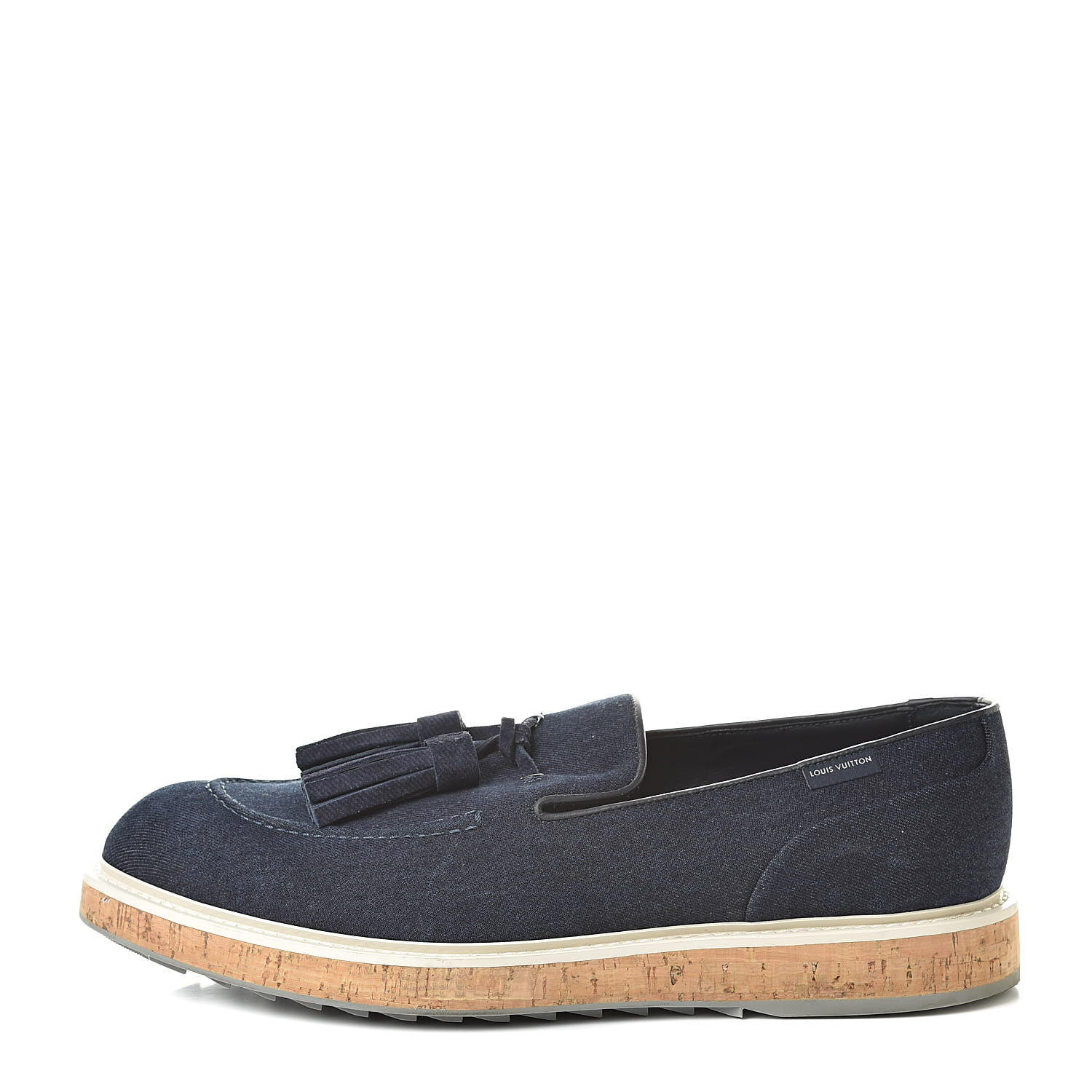 navy moccasins mens